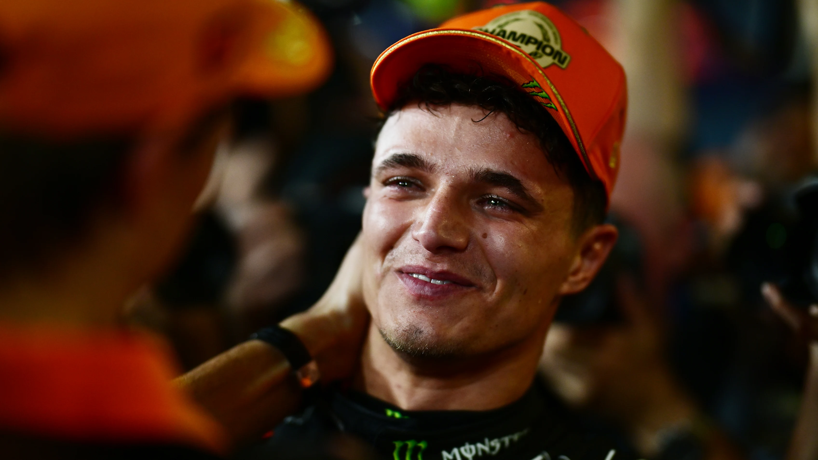 ABU DHABI, UNITED ARAB EMIRATES - DECEMBER 07: 2025 F1 World Drivers Champion Lando Norris of Great