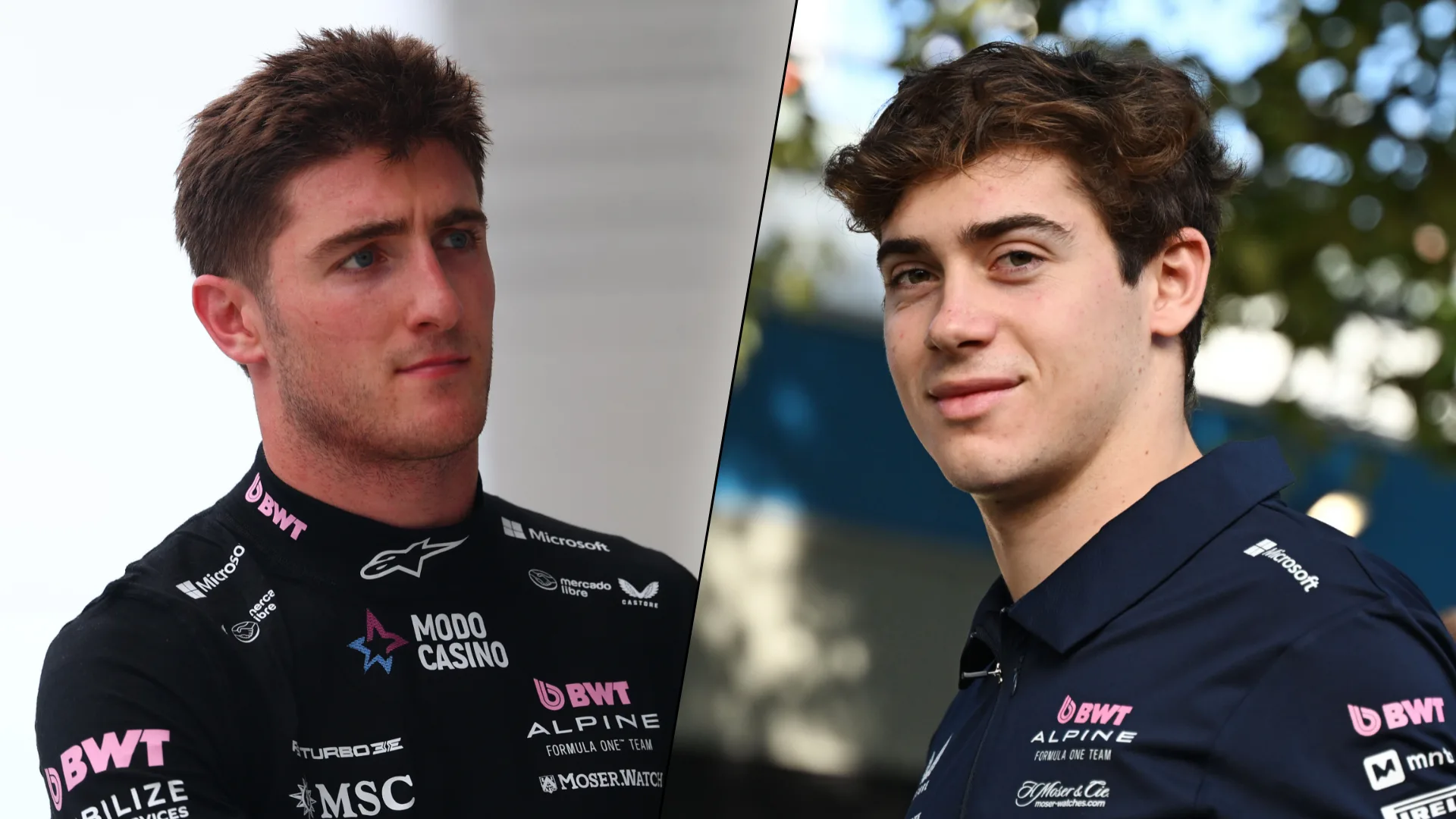 MELBOURNE, AUSTRALIA - MARCH 13: Franco Colapinto, Reserve Driver, Alpine F1 looks on during