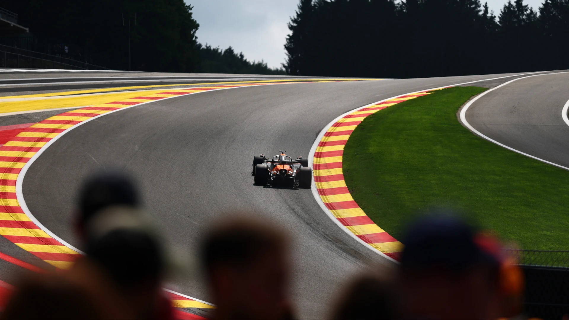 SPA, BELGIUM - JULY 25: Oscar Piastri of Australia driving the (81) McLaren MCL39 Mercedes on track