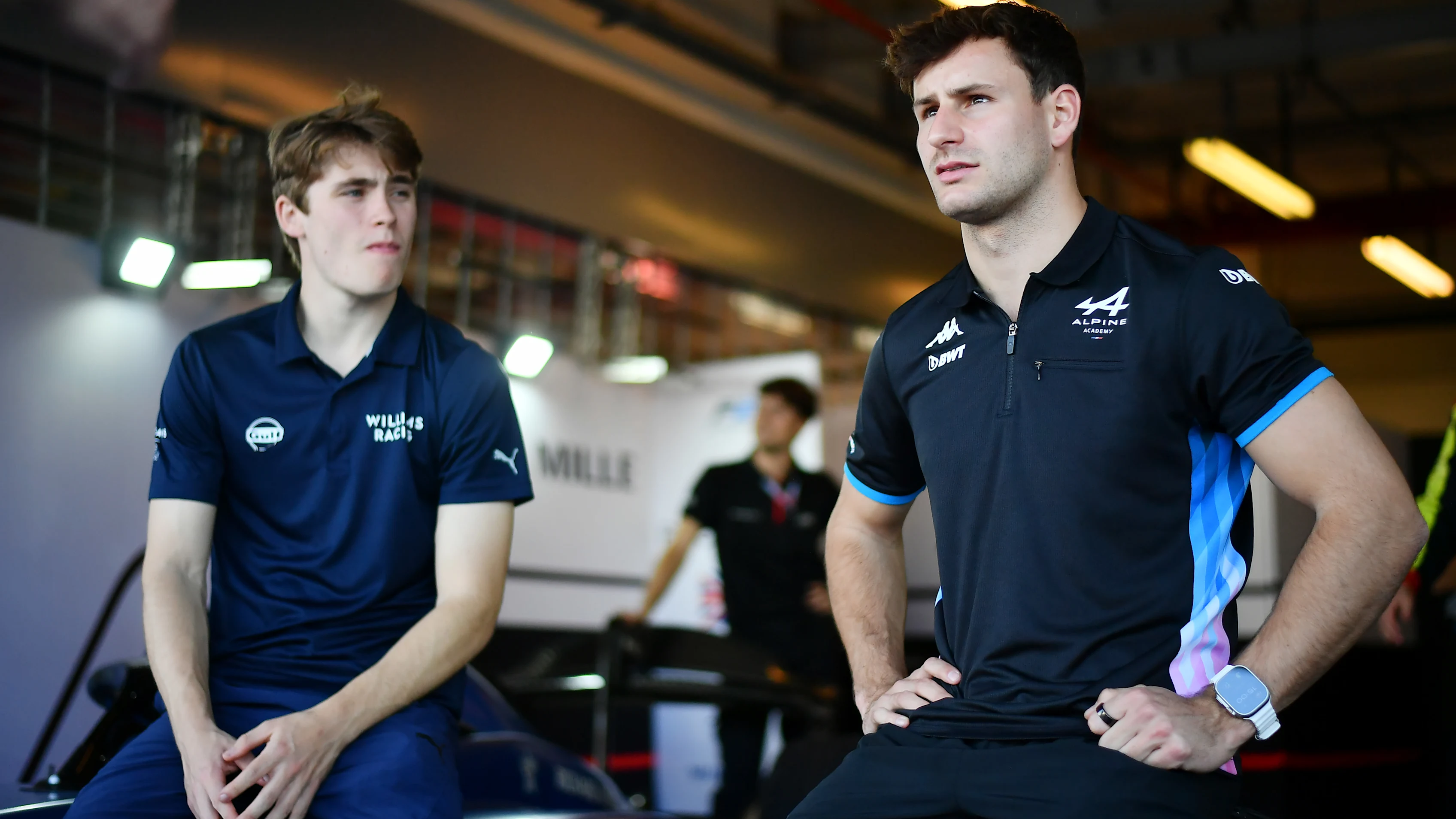 ABU DHABI, UNITED ARAB EMIRATES - DECEMBER 07: Luke Browning of Great Britain and ART Grand Prix