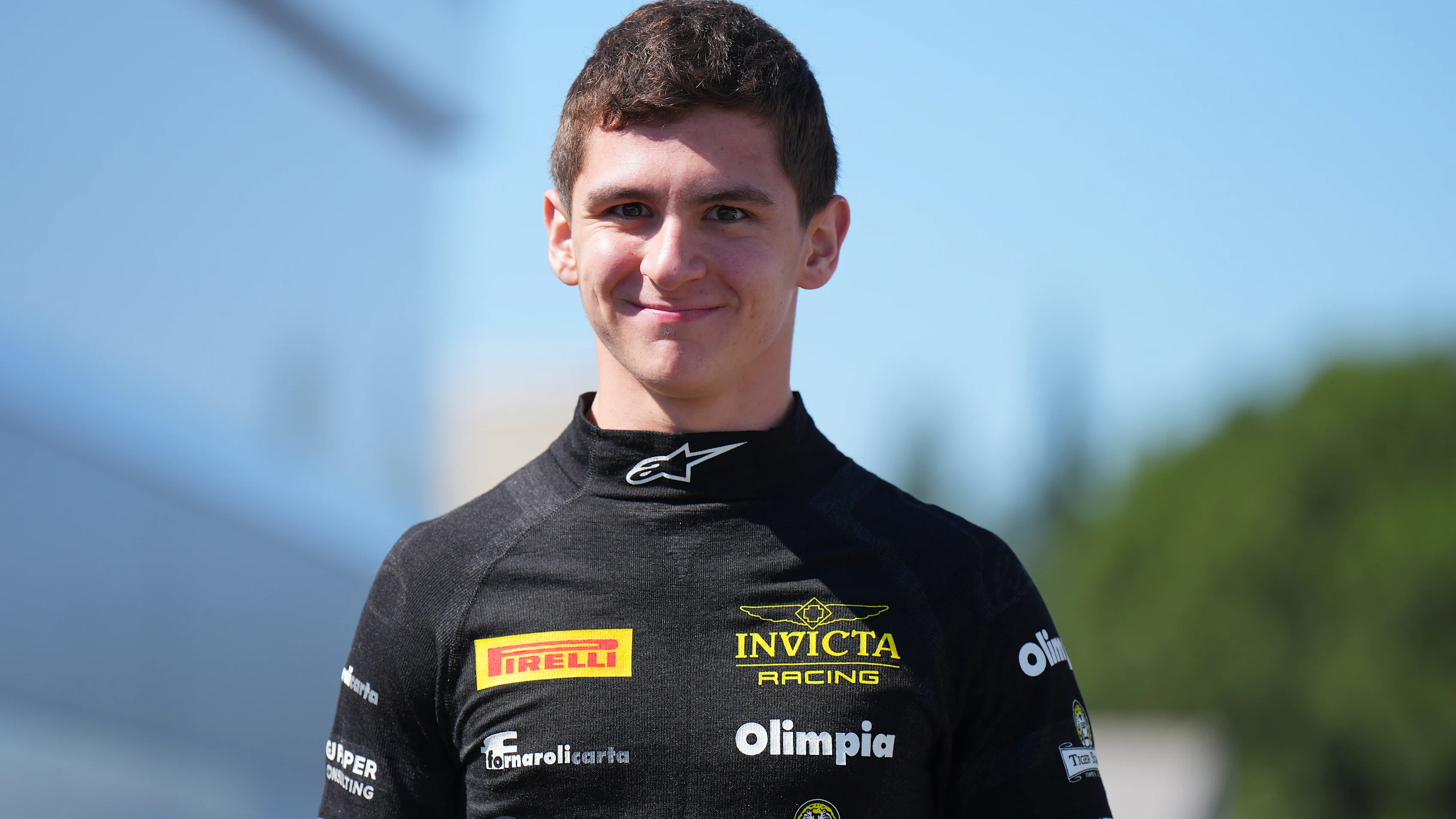 BARCELONA, SPAIN - MAY 30: Leonardo Fornaroli of Italy and Invicta Racing (1) looks on during