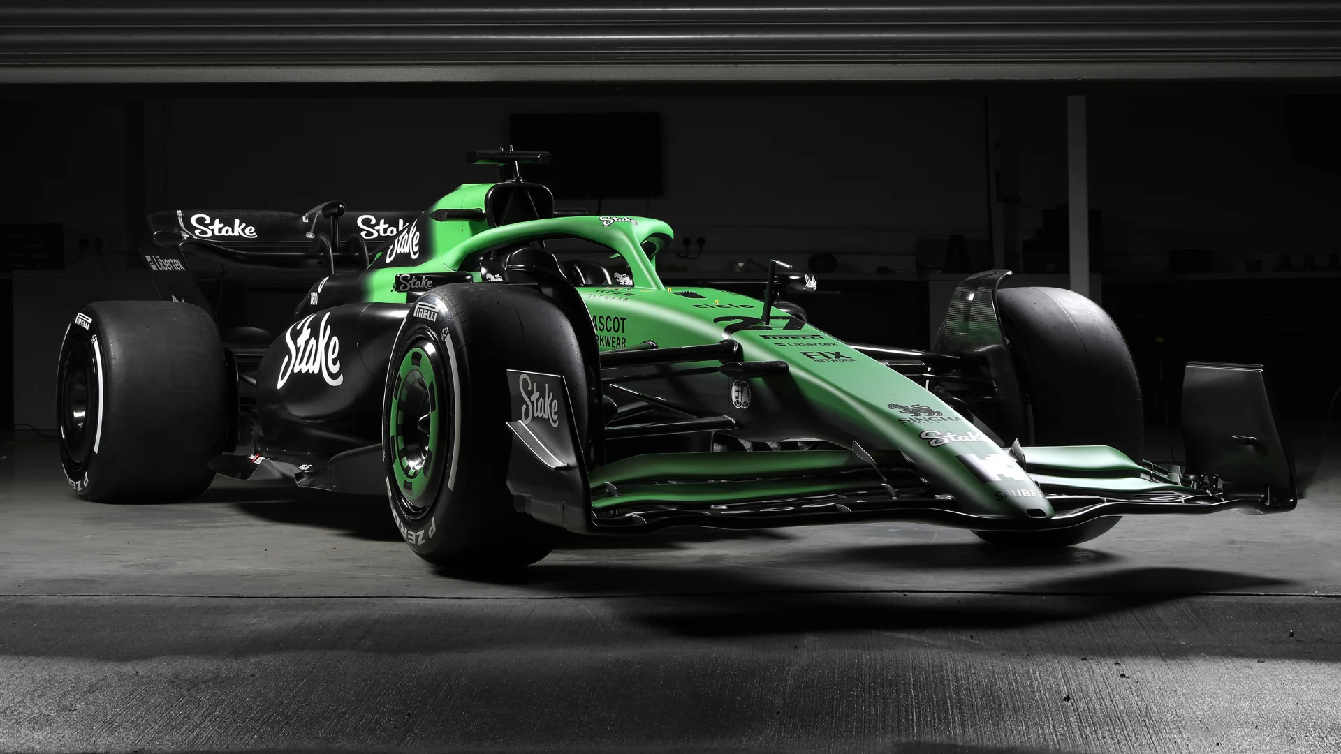 Kick Sauber's launch car from the F1 75 Live season launch event has gone up for auction