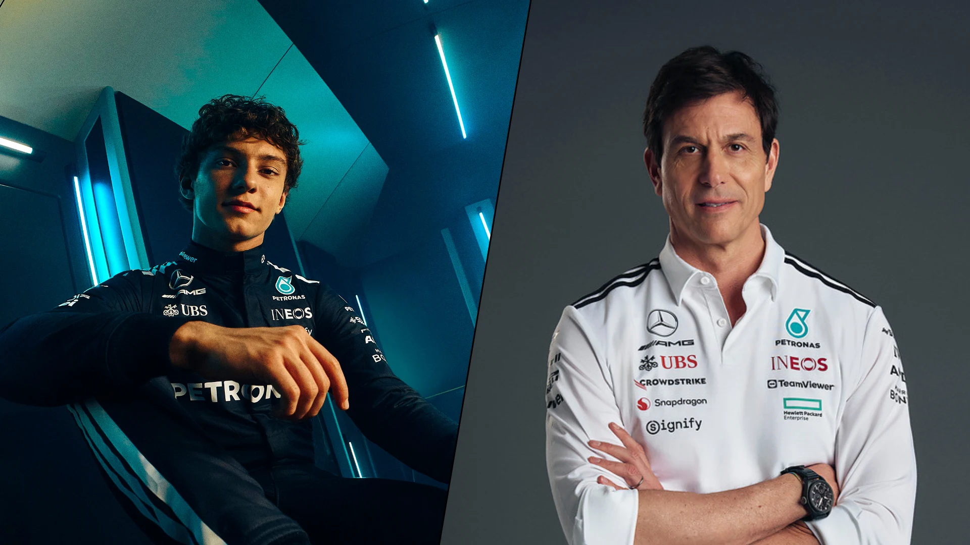 ABU DHABI, UNITED ARAB EMIRATES - DECEMBER 05: Mercedes GP Executive Director Toto Wolff and Andrea