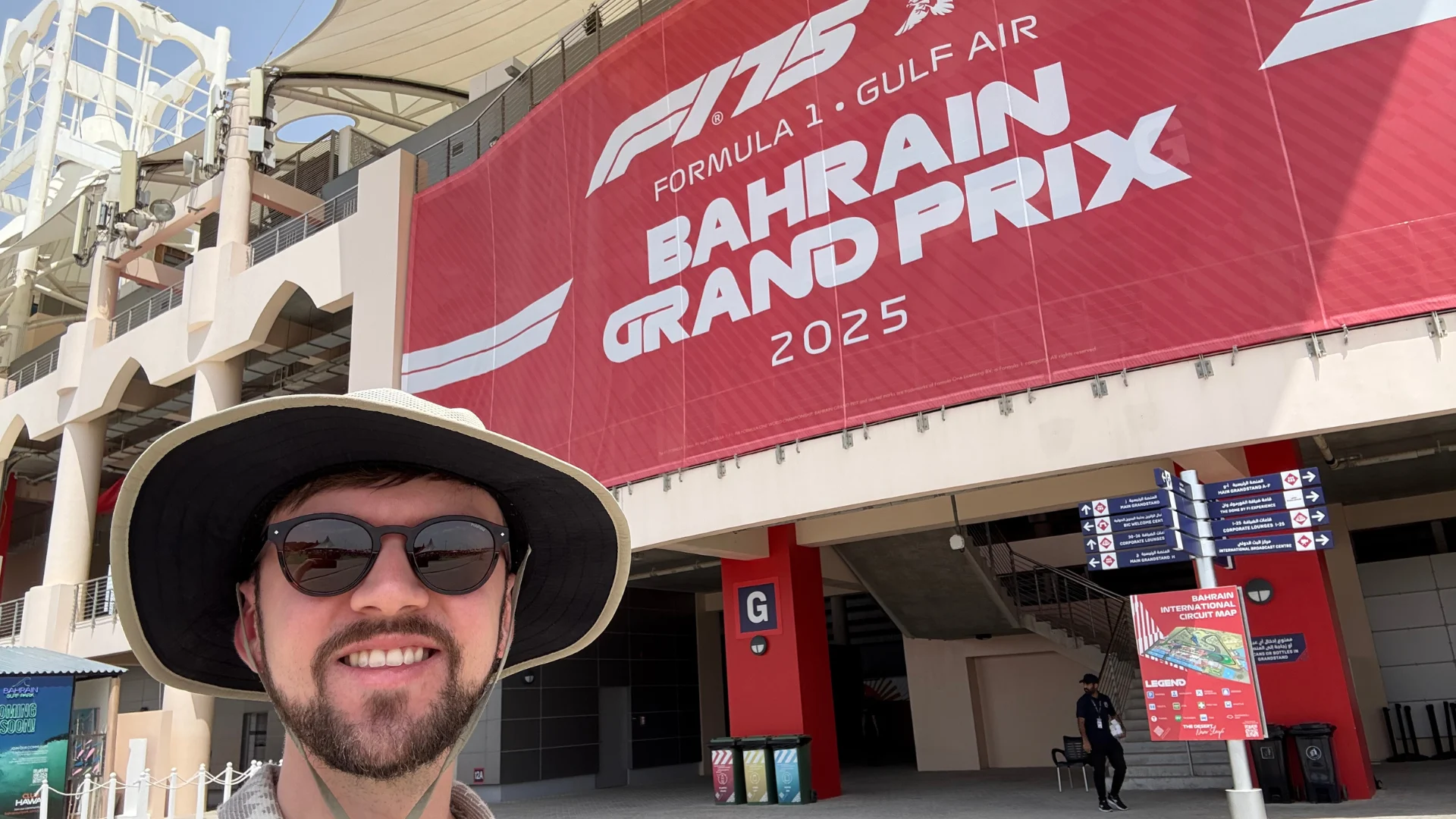 Burgess has had to be prepared for all conditions during his challenge, having experienced everything from sunshine to showers