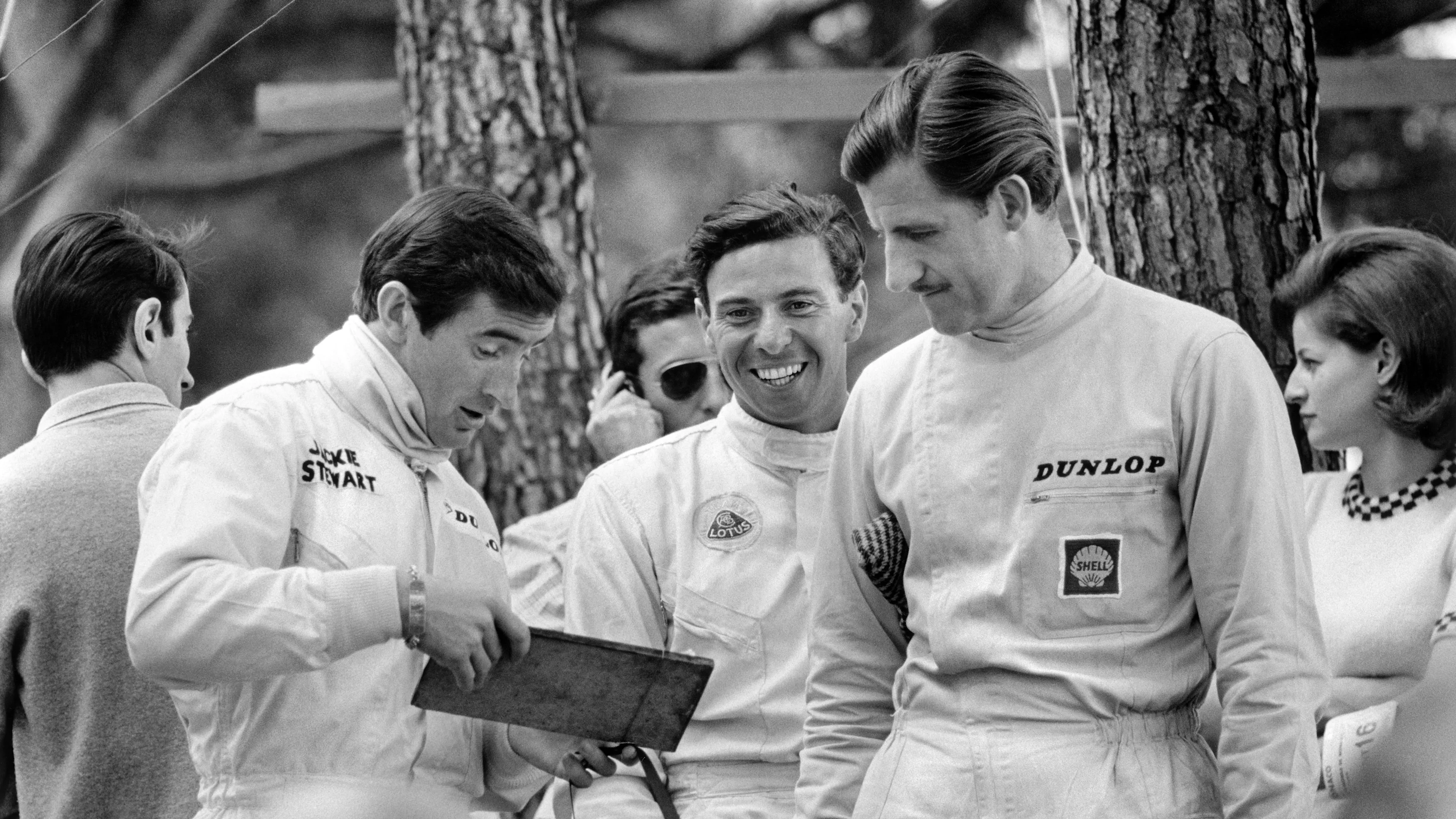 1966 Monaco Grand Prix. Monte Carlo, Monaco. 19-22 May 1966. Jackie Stewart, Jim Clark and Graham