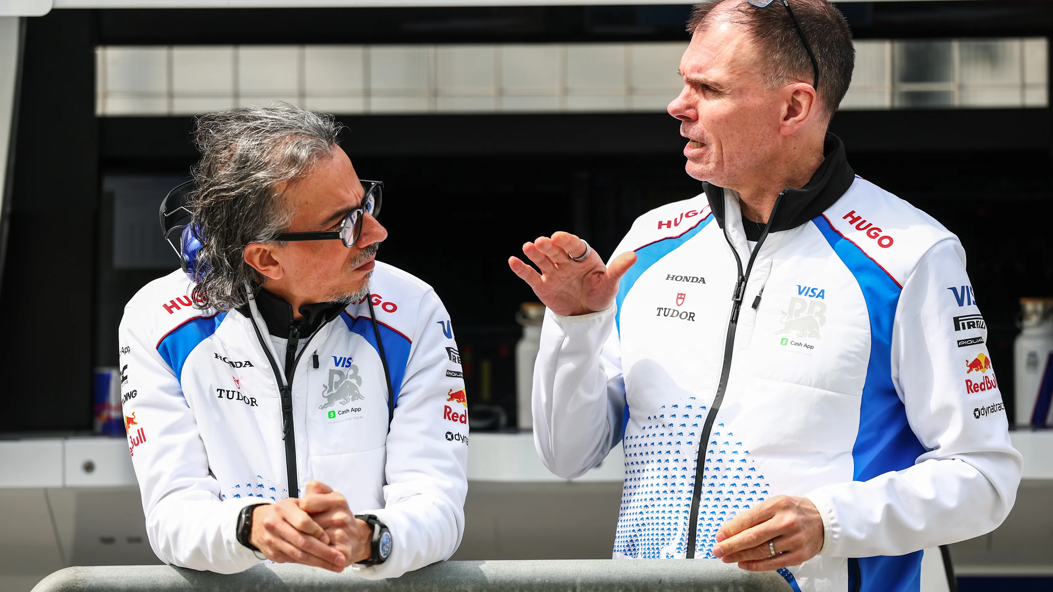 BAHRAIN, BAHRAIN - FEBRUARY 26: Laurent Mekies, Team Principal of Visa Cash App Racing Bulls and