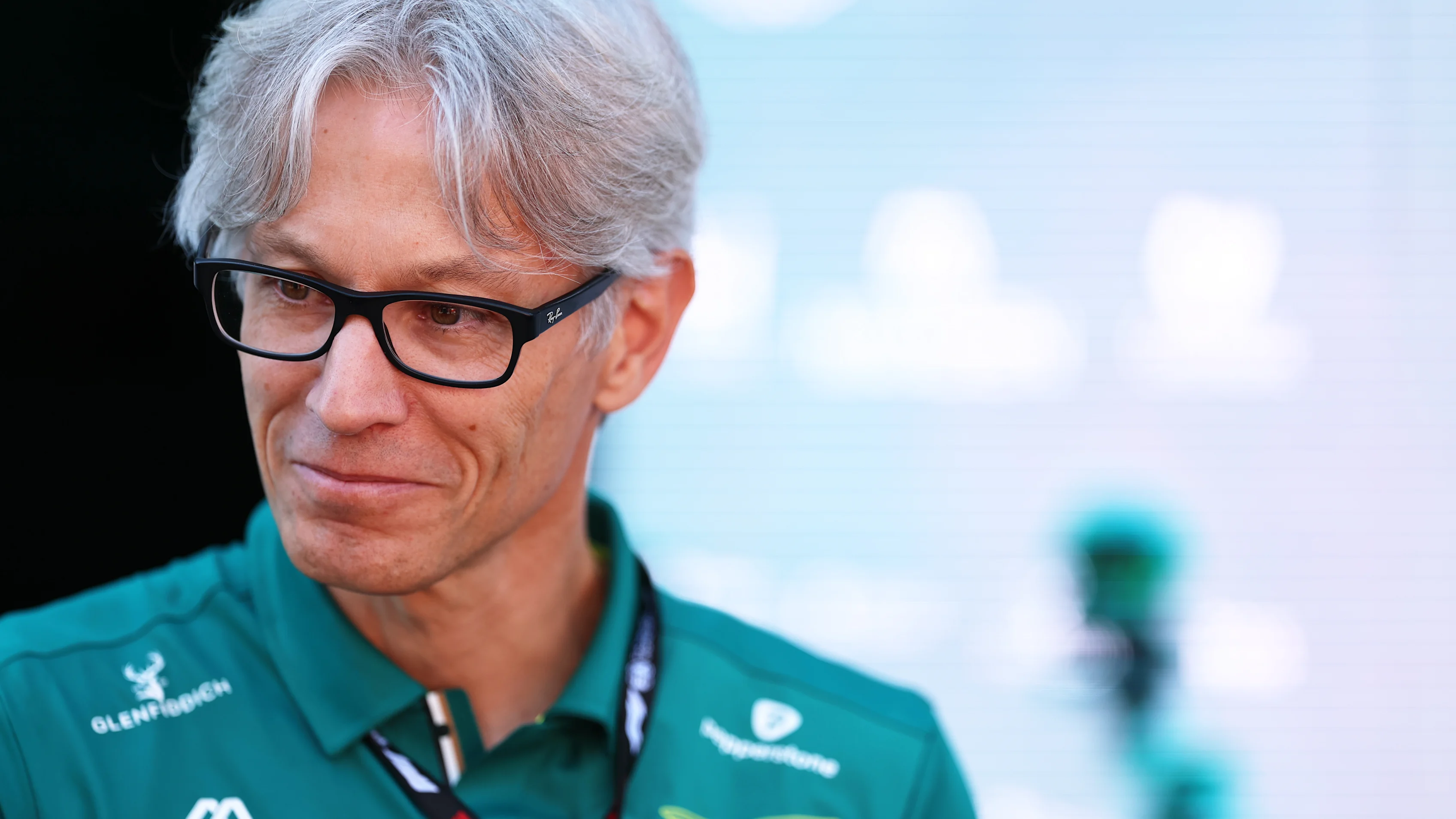 SPIELBERG, AUSTRIA - JUNE 25: Mike Krack, Chief Trackside Officer of Aston Martin F1 Team looks on
