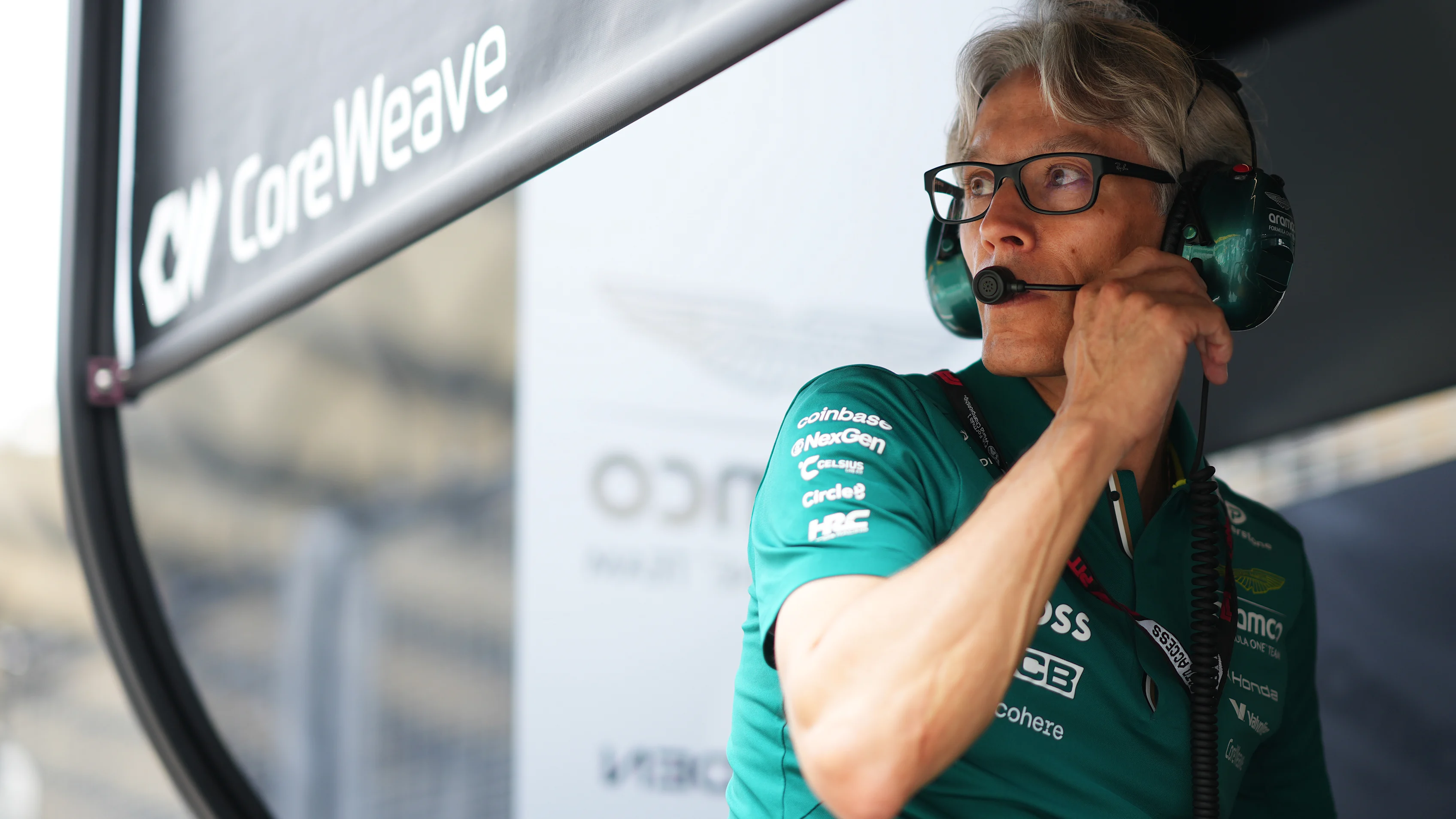 KUALA LUMPUR, MALAYSIA - OCTOBER 04: Mike Krack, Chief Trackside Officer of Aston Martin F1 Team
