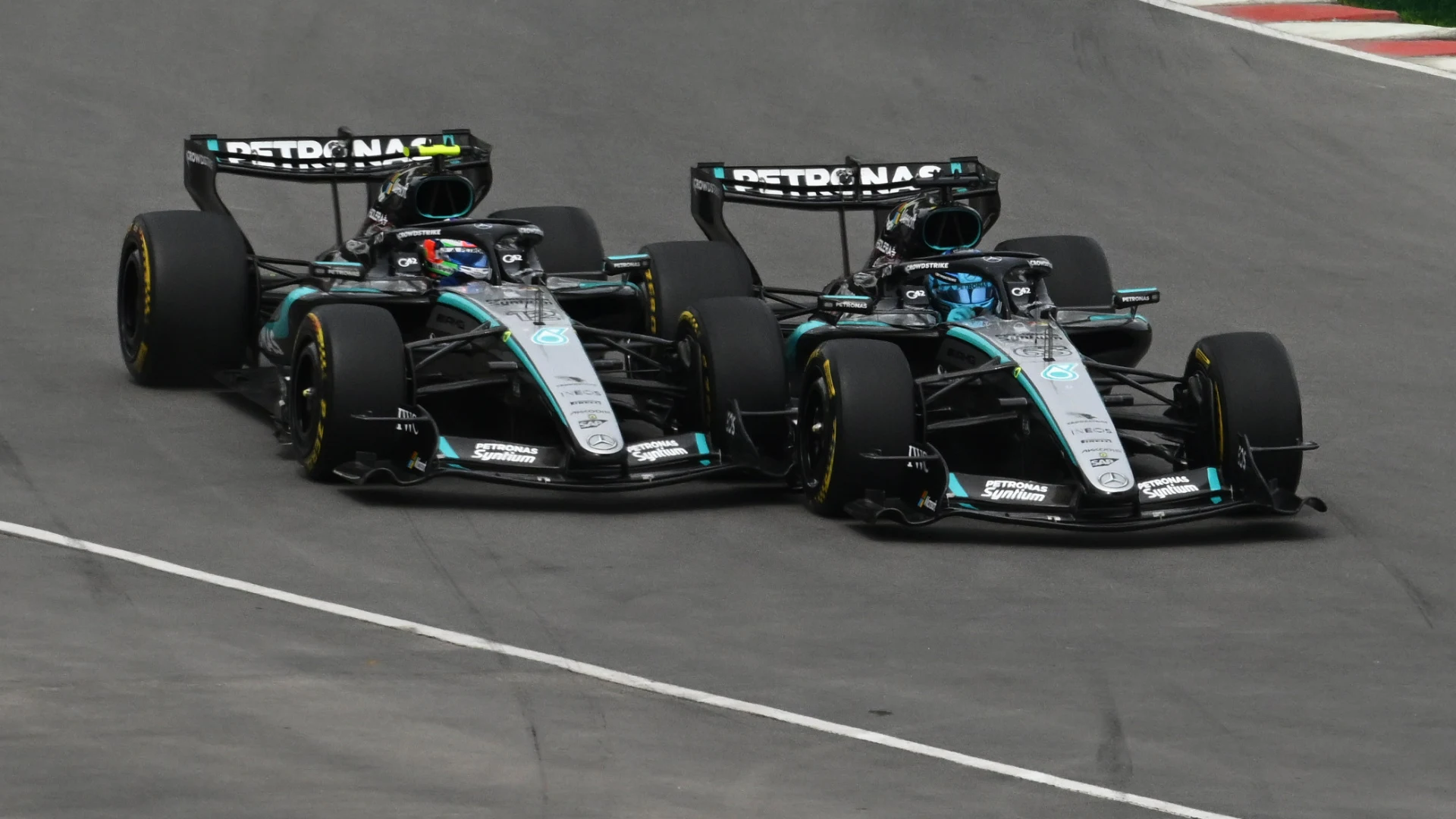 MONTREAL, QUEBEC - MAY 23: Andrea Kimi Antonelli of Italy driving the (12) Mercedes AMG Petronas F1