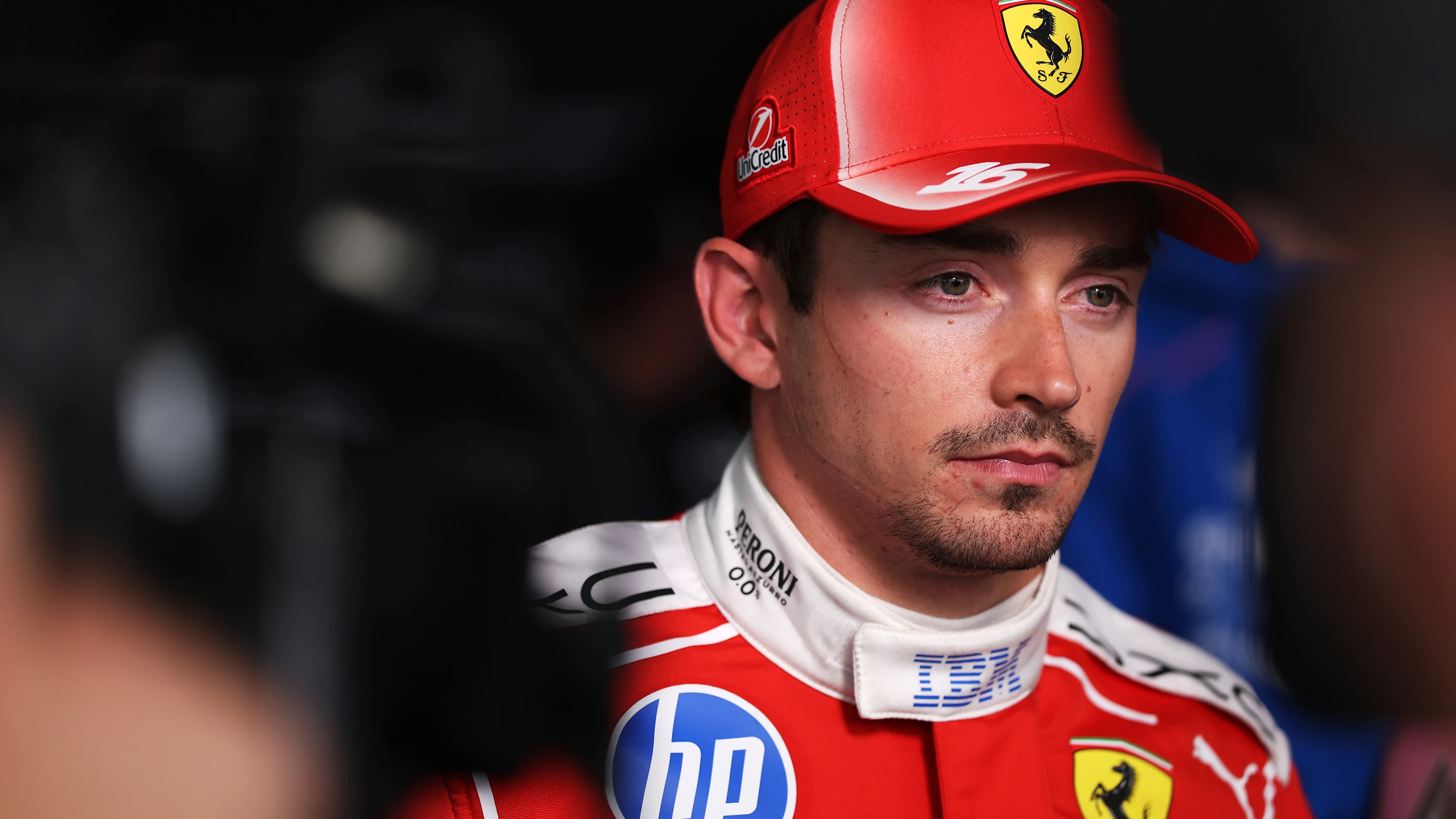 MONTREAL, QUEBEC - MAY 23: Eighth placed qualifier Charles Leclerc of Monaco and Scuderia Ferrari
