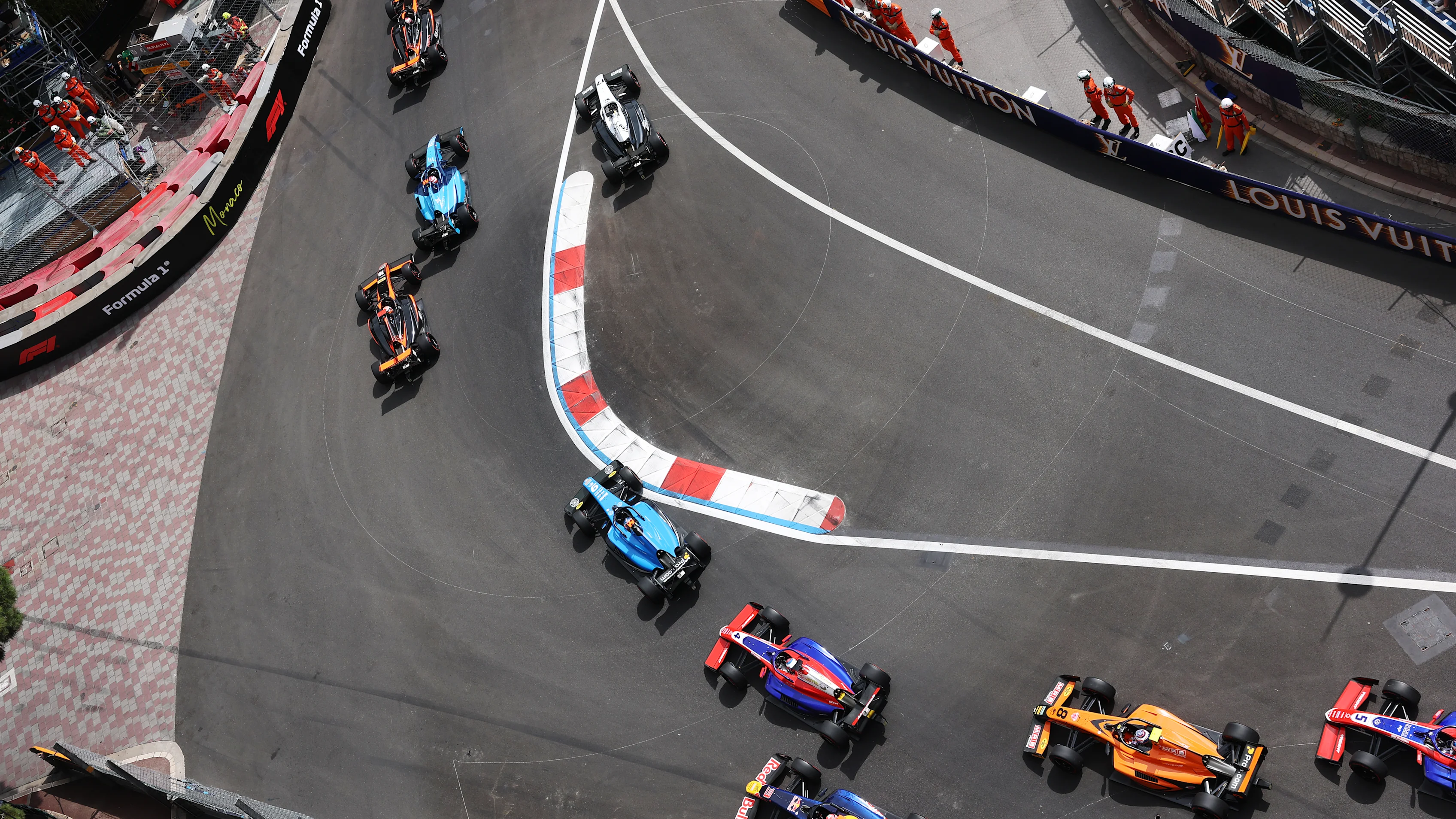 MONTE-CARLO, MONACO - JUNE 06: Hiyu Yamakoshi of Japan and Van Amersfoort Racing (14) leads the
