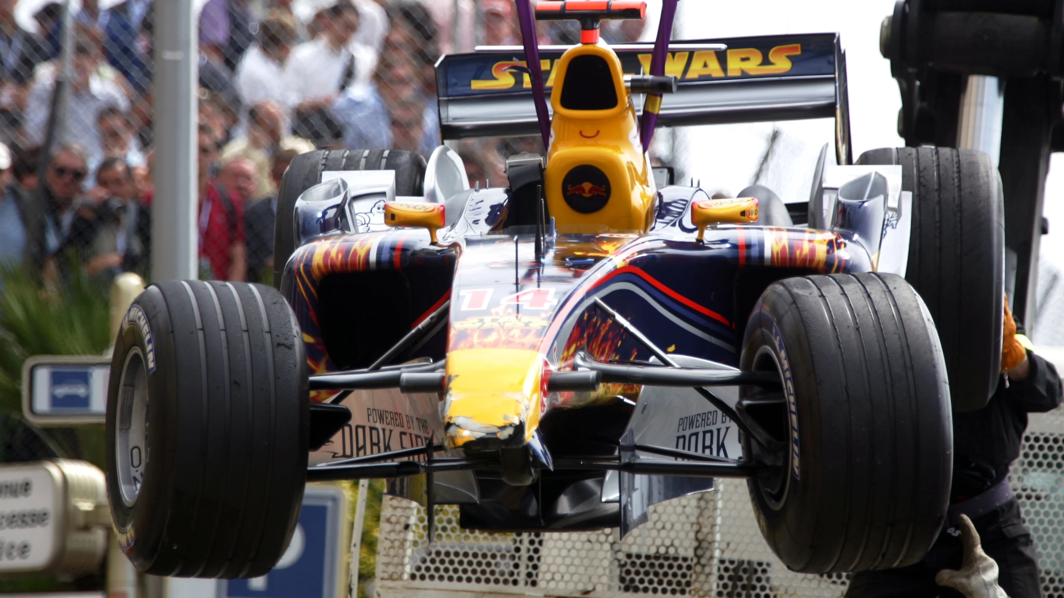 MONTE CARLO, MONACO - MAY 22: The Red Bull Racing team members are seen dressed as characters from