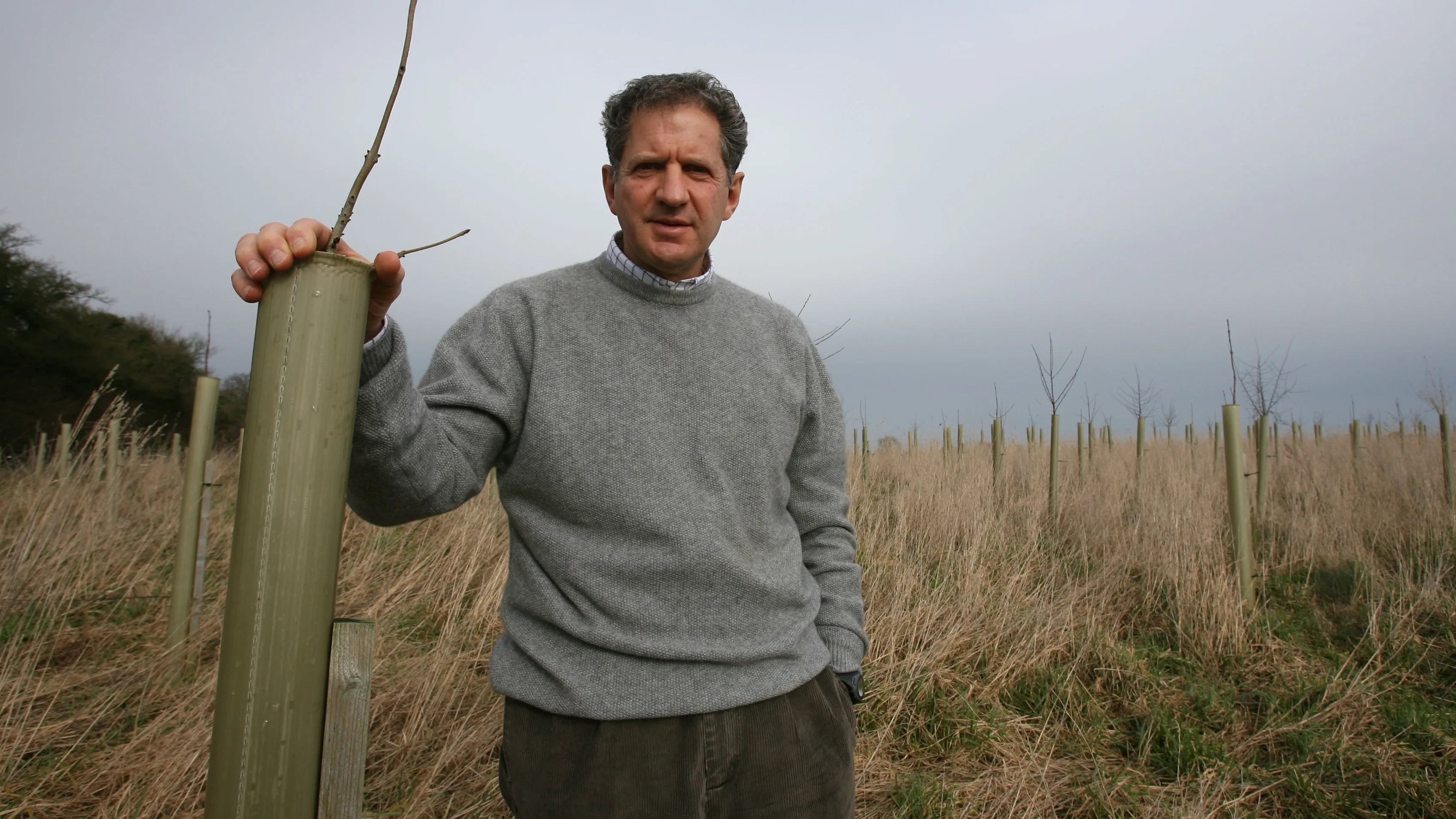 Jody Scheckter Farm Shoot Laverstone Park, Hampshire, England. 16th February 2007. (Photo by Andrew
