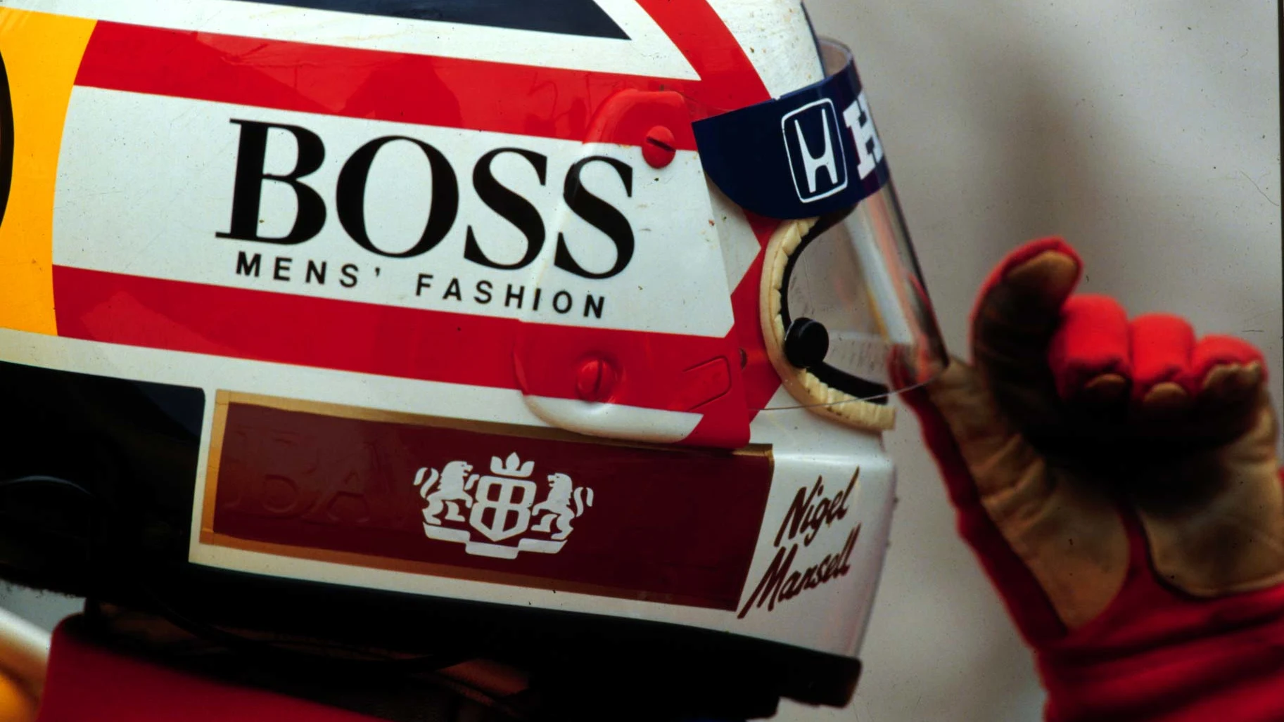 1987 British Grand Prix. Silverstone, England. 10-12 July 1987. Nigel Mansell (Williams Honda) 1st