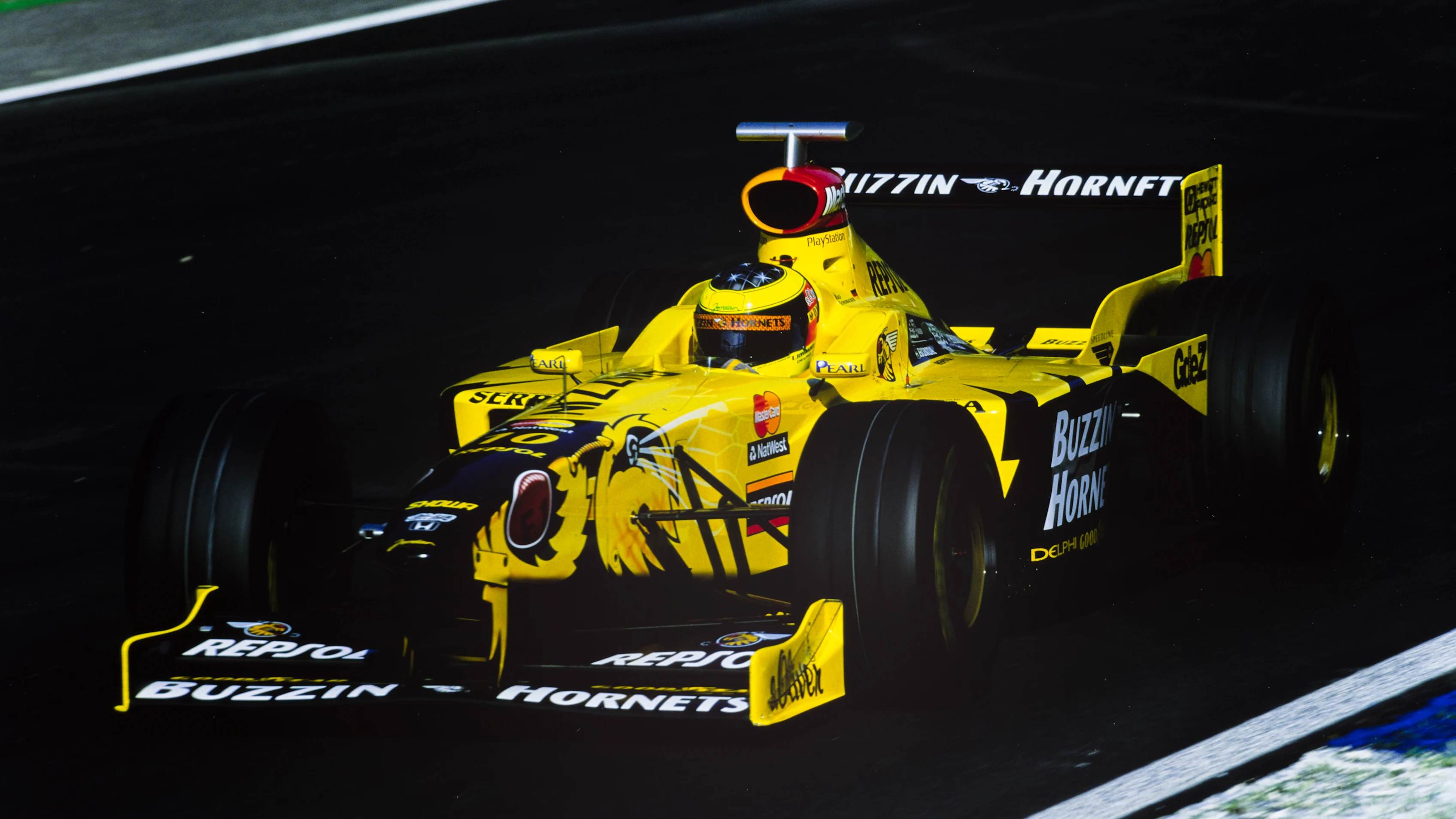 HOCKENHEIMRING, GERMANY - AUGUST 02: Ralf Schumacher, Jordan 198 Mugen-Honda during the German GP