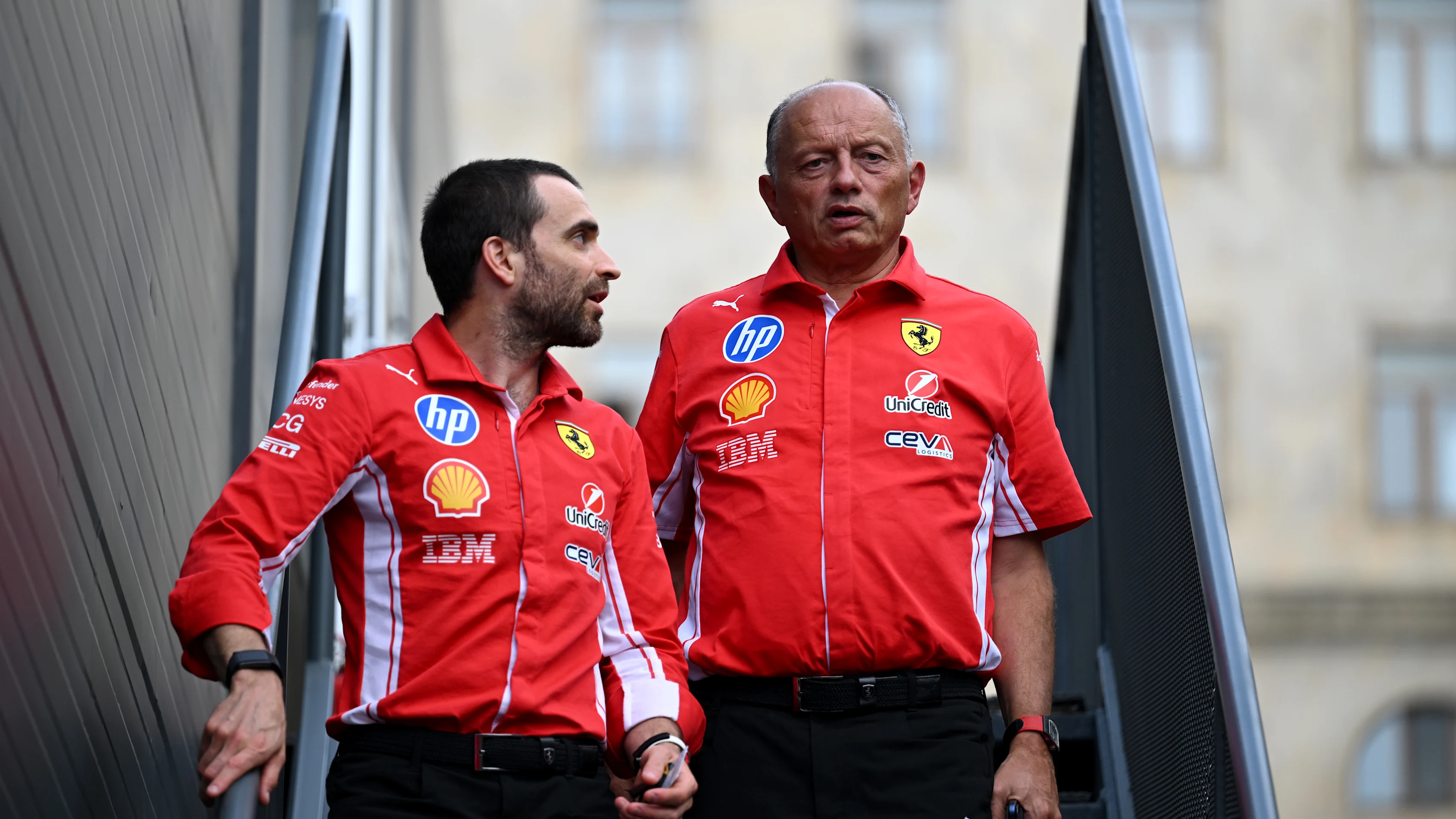 BAKU, AZERBAIJAN - SEPTEMBER 23: Jerome d'Ambrosio, Deputy Team Principal of Scuderia Ferrari and