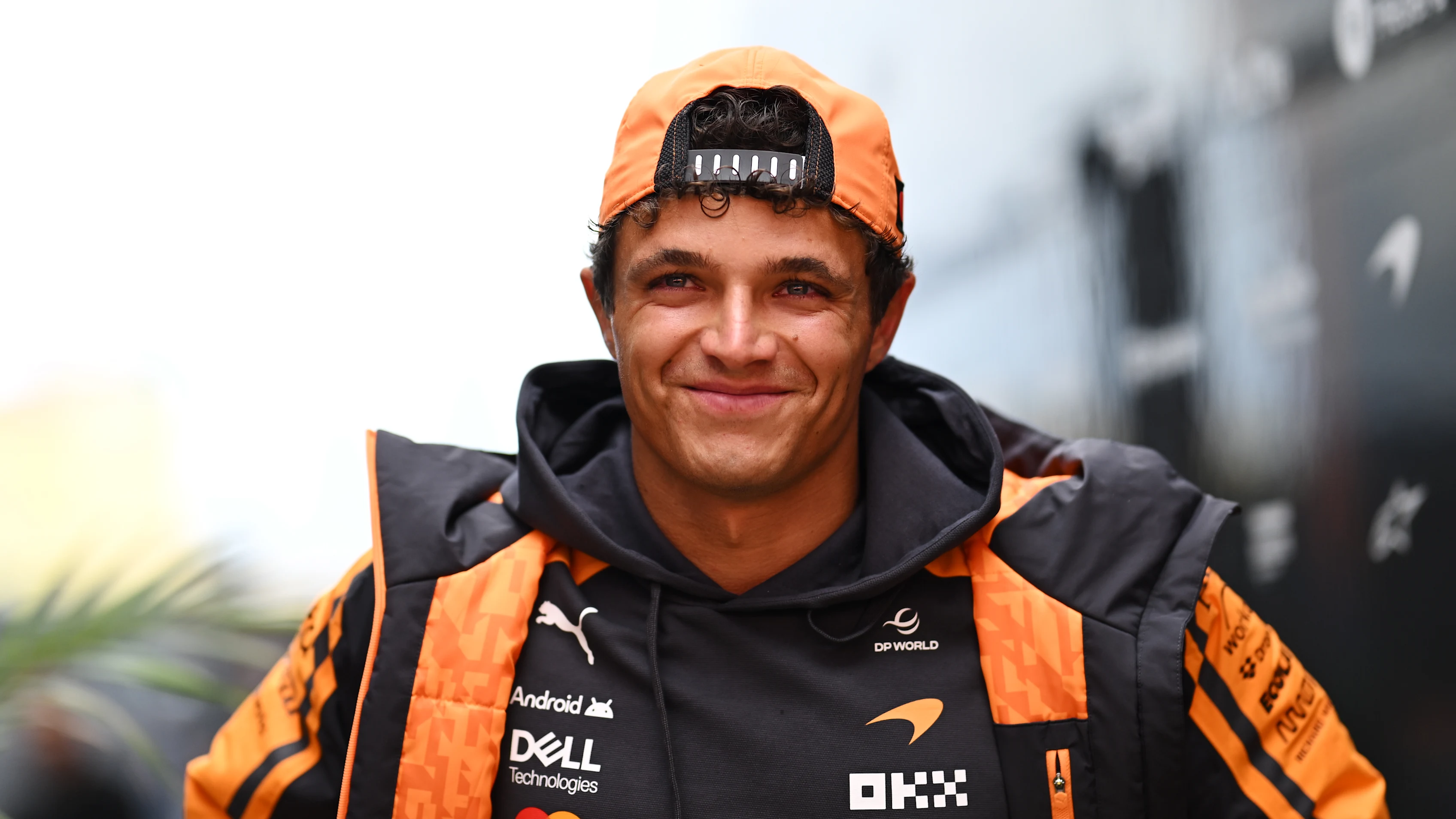 ZANDVOORT, NETHERLANDS - AUGUST 20: Lando Norris of Great Britain and McLaren walks in the Paddock
