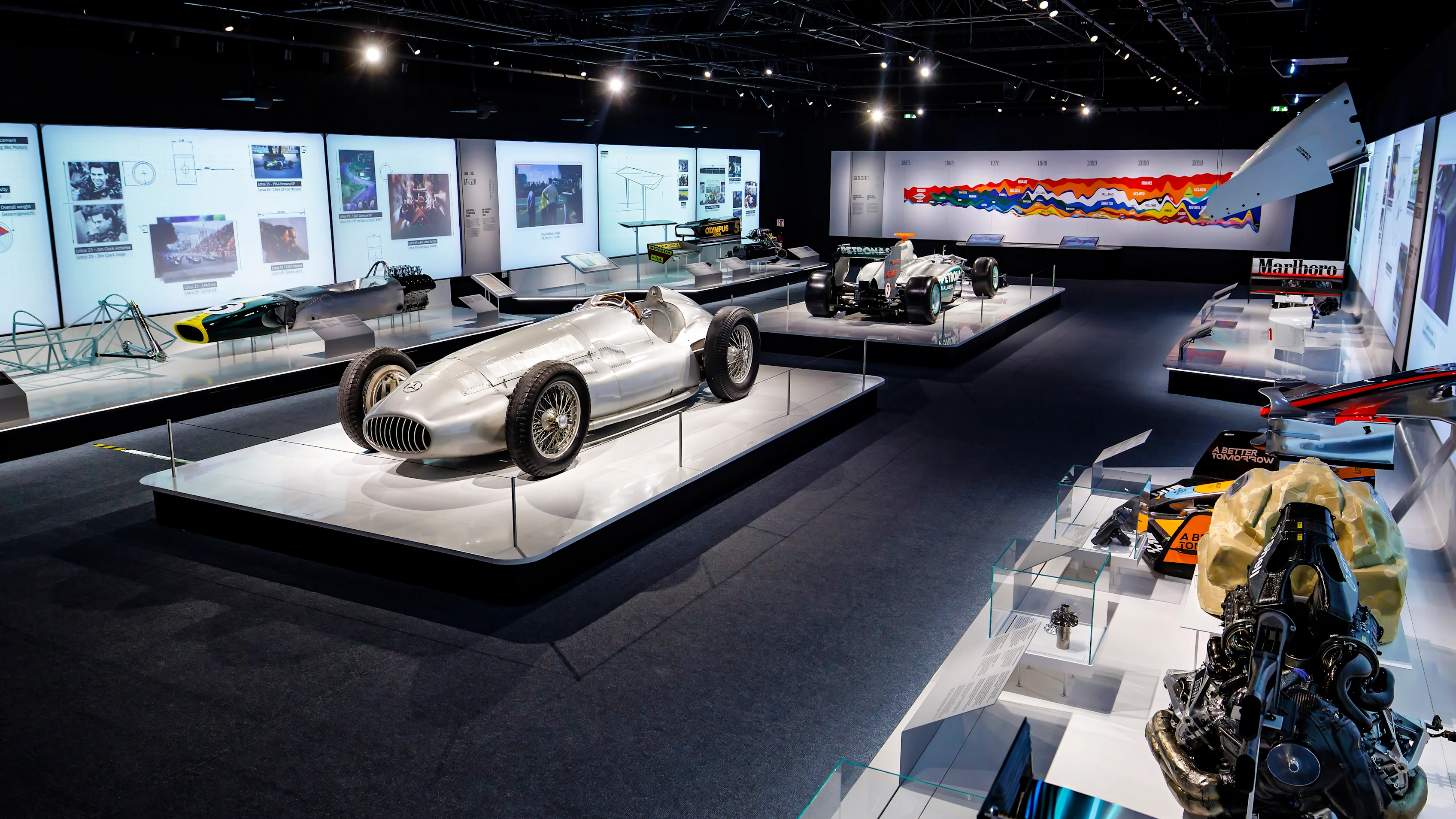 INTERNATIONAL GEFEIERTE FORMULA 1®-AUSSTELLUNG
IM OBEX / OBERHAUSEN ERÖFFNET

SIEBEN LEGENDÄRE