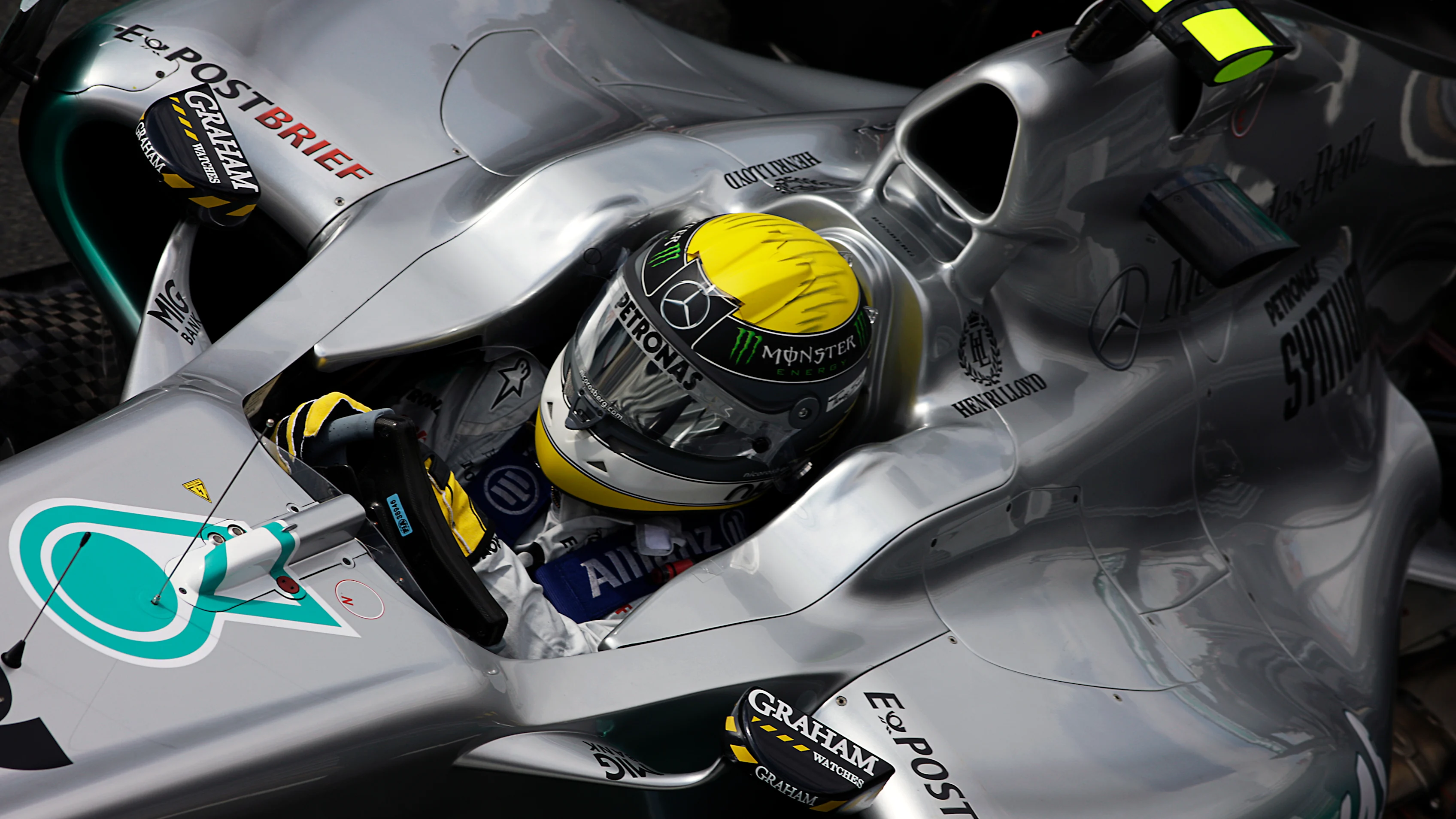 Nico Rosberg, Mercedes MGP W02, Grand Prix of Great Britain, Silverstone Circuit, 10 July 2011.