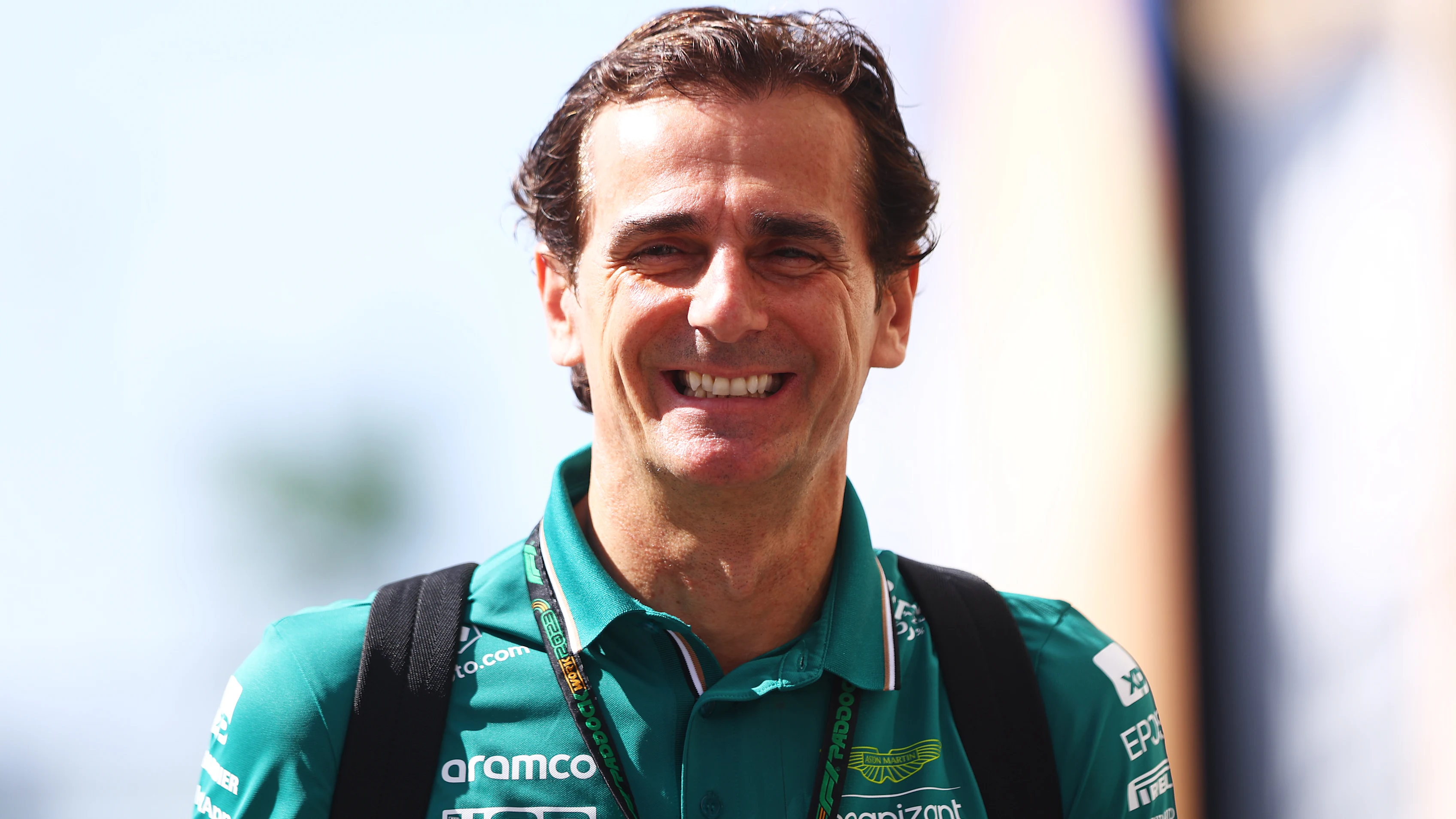 ABU DHABI, UNITED ARAB EMIRATES - NOVEMBER 23: Pedro de la Rosa walks in the Paddock during