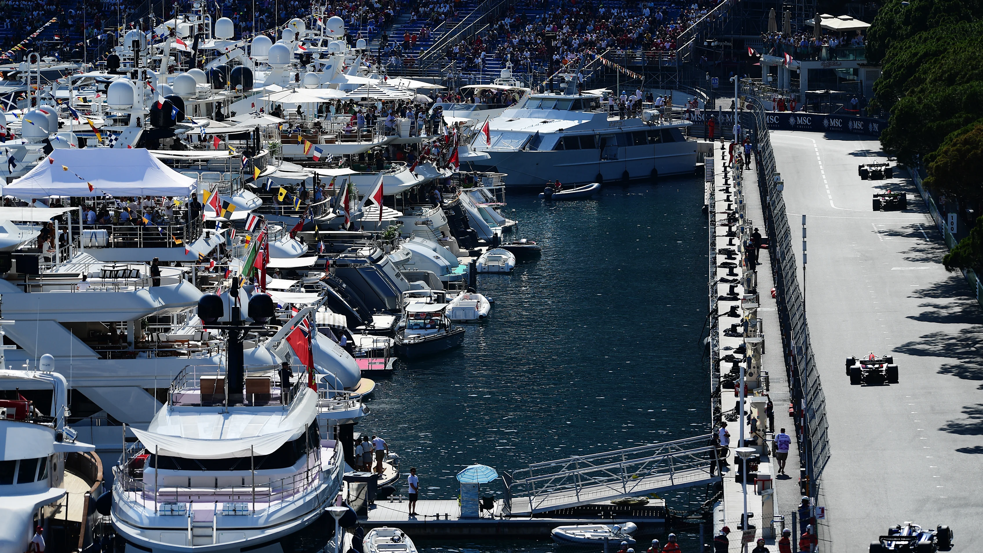 MONTE-CARLO, MONACO - MAY 26: Valtteri Bottas of Finland driving the (77) Alfa Romeo F1 C43 Ferrari