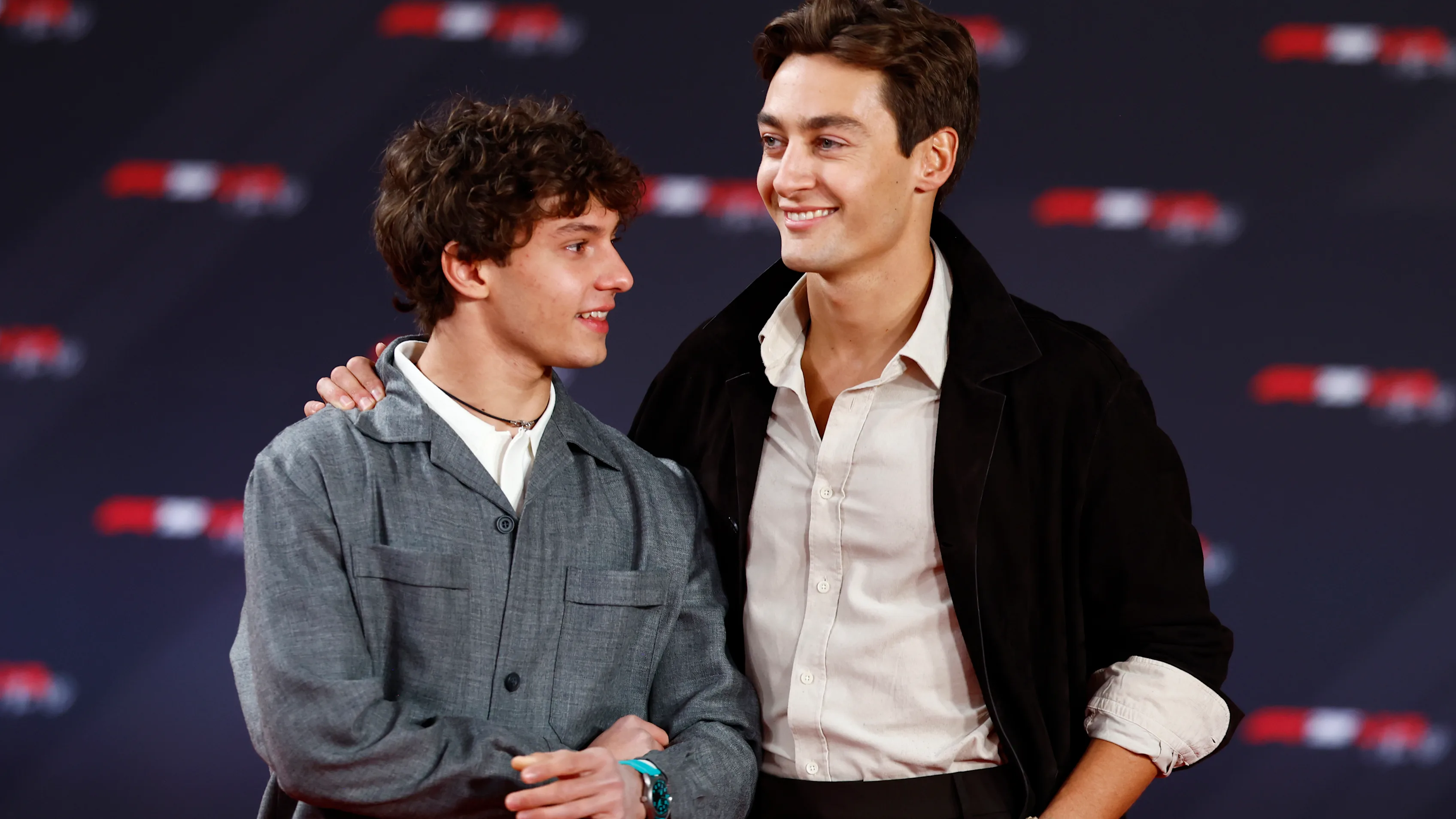 LONDON, ENGLAND - FEBRUARY 18: Andrea Kimi Antonelli of Italy and Mercedes AMG Petronas F1 Team and