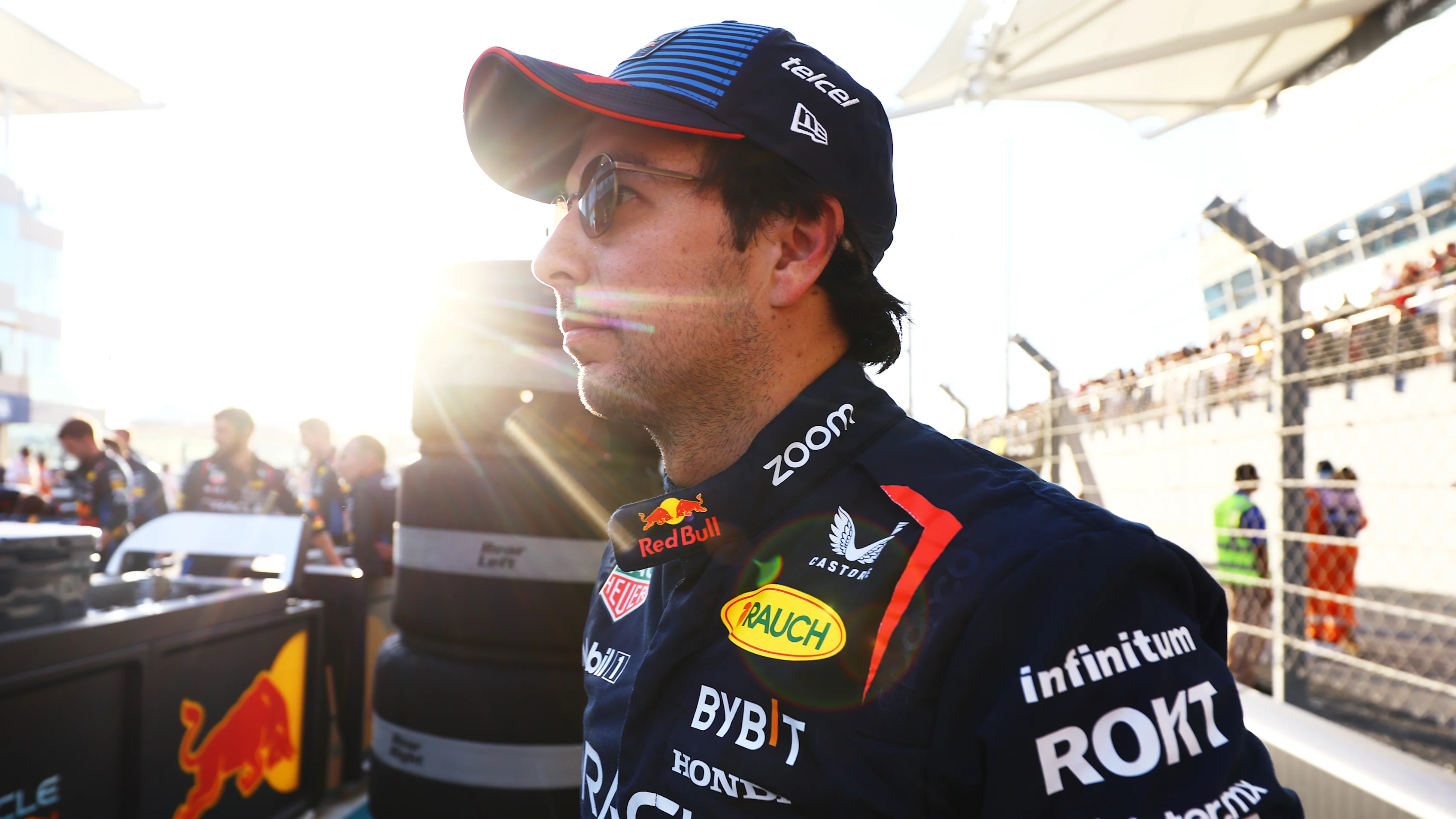 ABU DHABI, UNITED ARAB EMIRATES - DECEMBER 08: Sergio Perez of Mexico and Oracle Red Bull Racing
