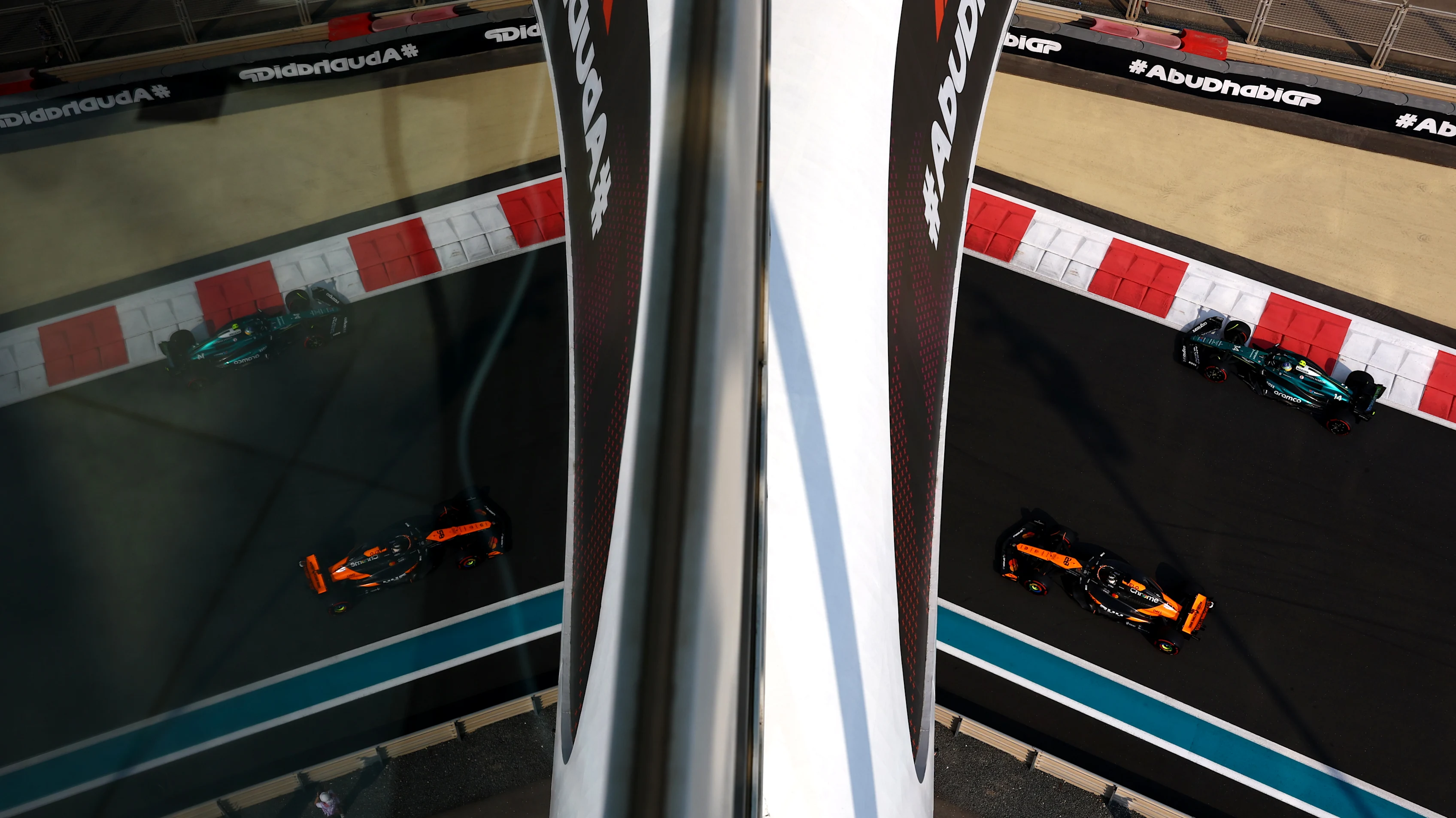 ABU DHABI, UNITED ARAB EMIRATES - DECEMBER 06: Rio Hirakawa of Japan driving the (28) McLaren MCL38