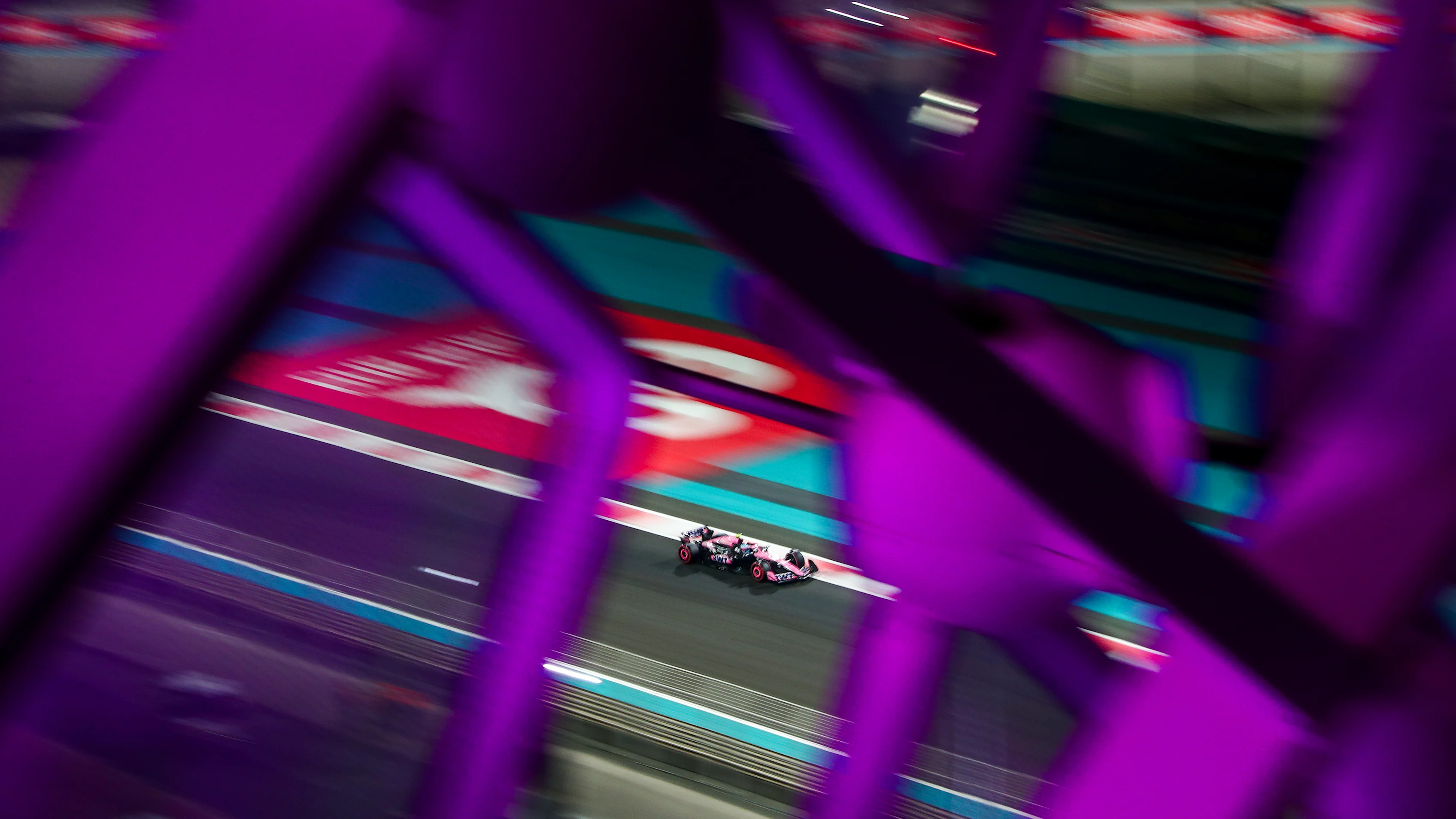 ABU DHABI, UNITED ARAB EMIRATES - DECEMBER 07: Pierre Gasly of Alpine and France  during qualifying