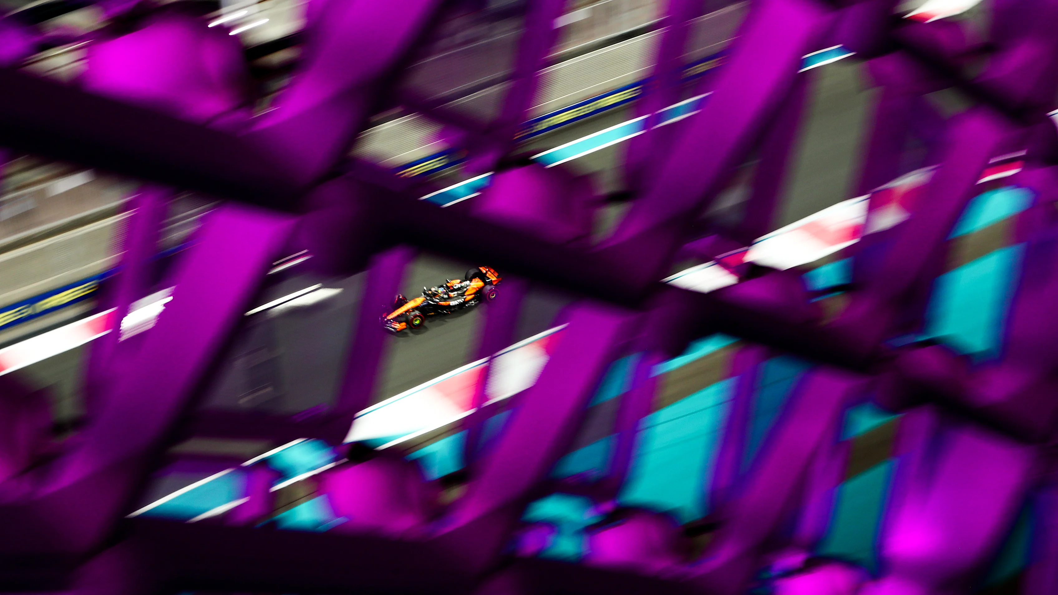 ABU DHABI, UNITED ARAB EMIRATES - DECEMBER 07: Oscar Piastri of McLaren and Australia  during