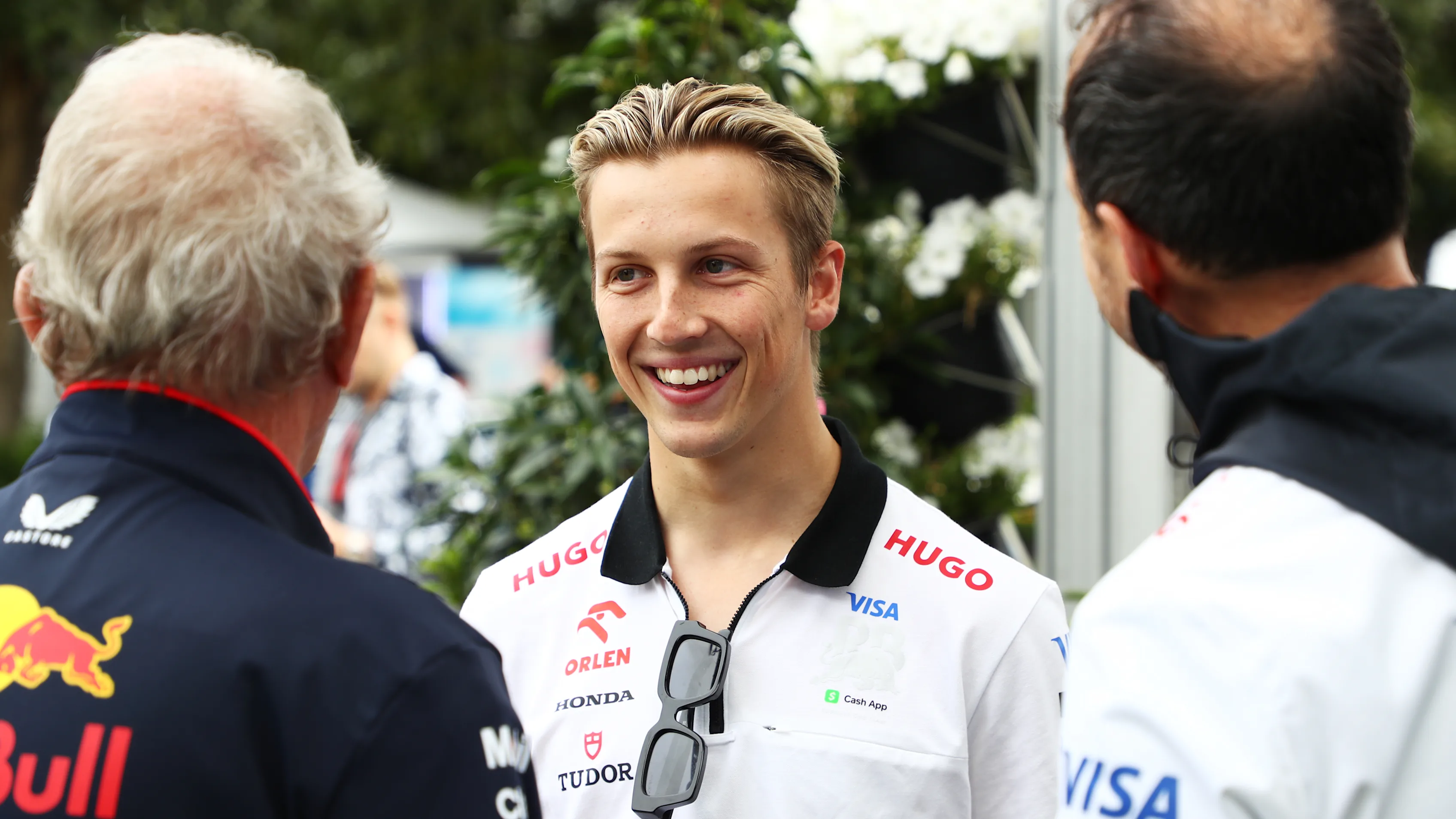 MELBOURNE, AUSTRALIA - MARCH 24: Peter Bayer, CEO of Visa Cash App RB, Oracle Red Bull Racing Team