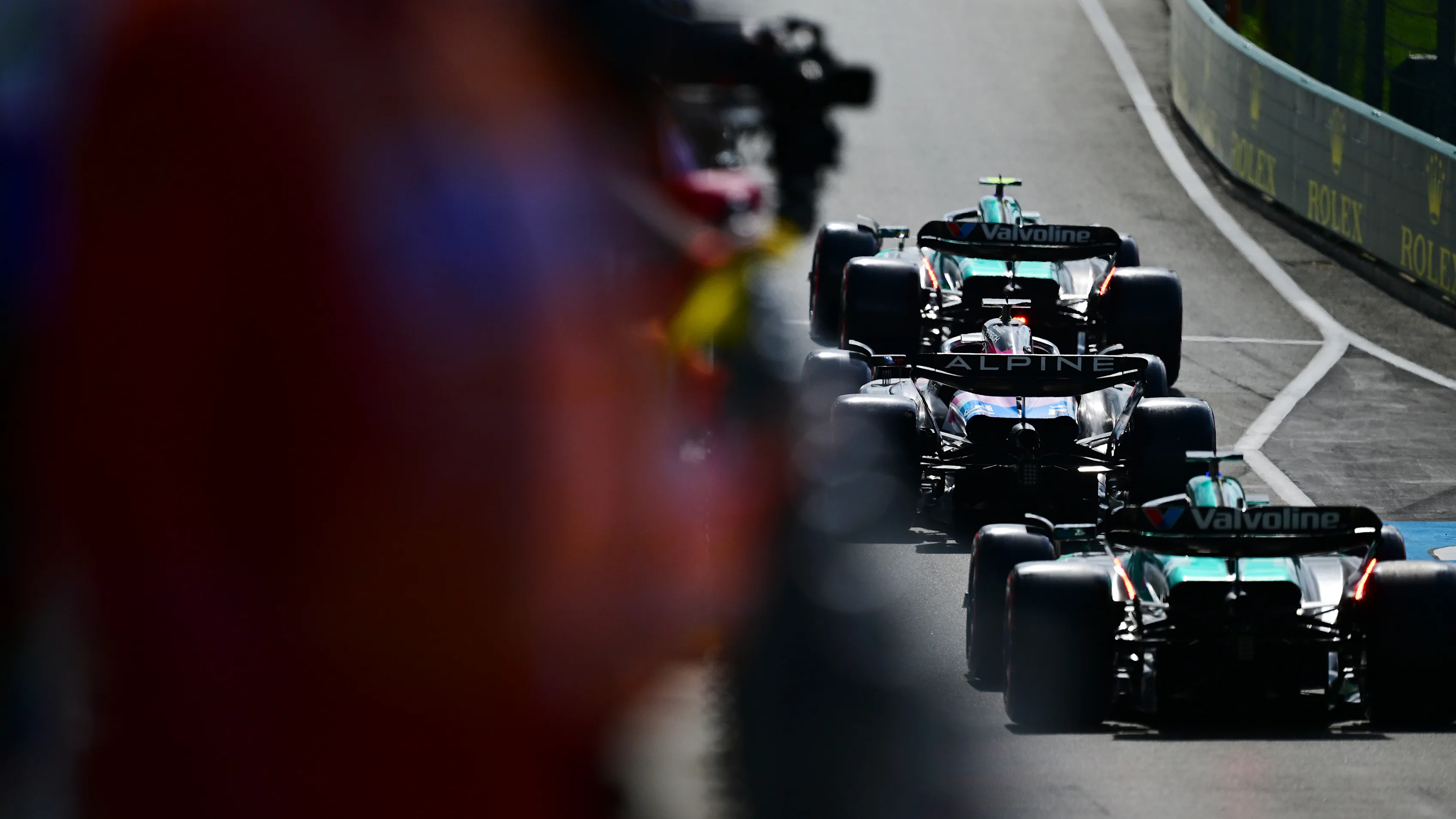SPIELBERG, AUSTRIA - JUNE 29: A general view of the pitlane during qualifying ahead of the F1 Grand