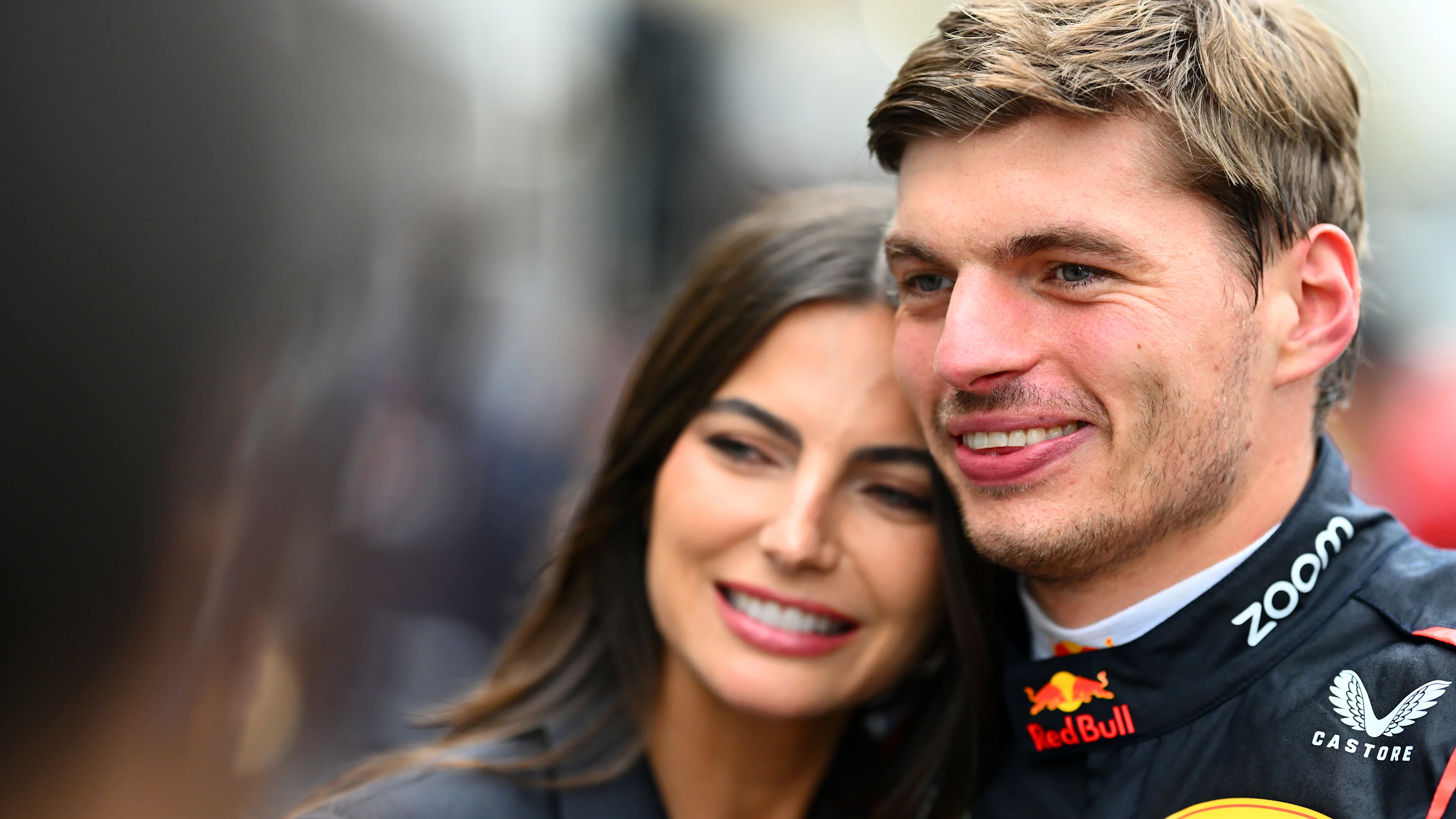 SAO PAULO, BRAZIL - NOVEMBER 03: Race winner Max Verstappen of the Netherlands and Oracle Red Bull