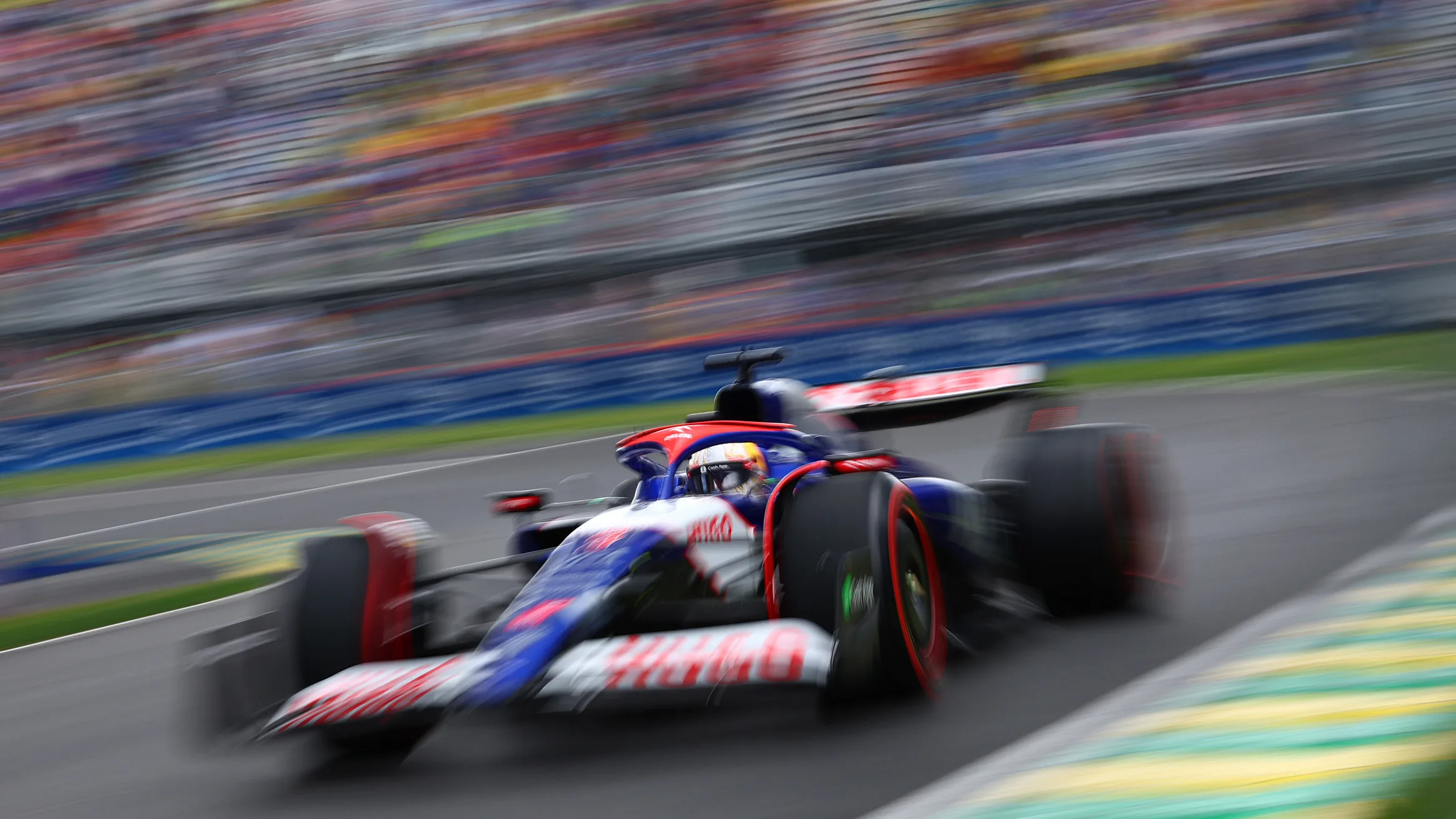 MONTREAL, QUEBEC - JUNE 07: Daniel Ricciardo of Australia driving the (3) Visa Cash App RB VCARB 01