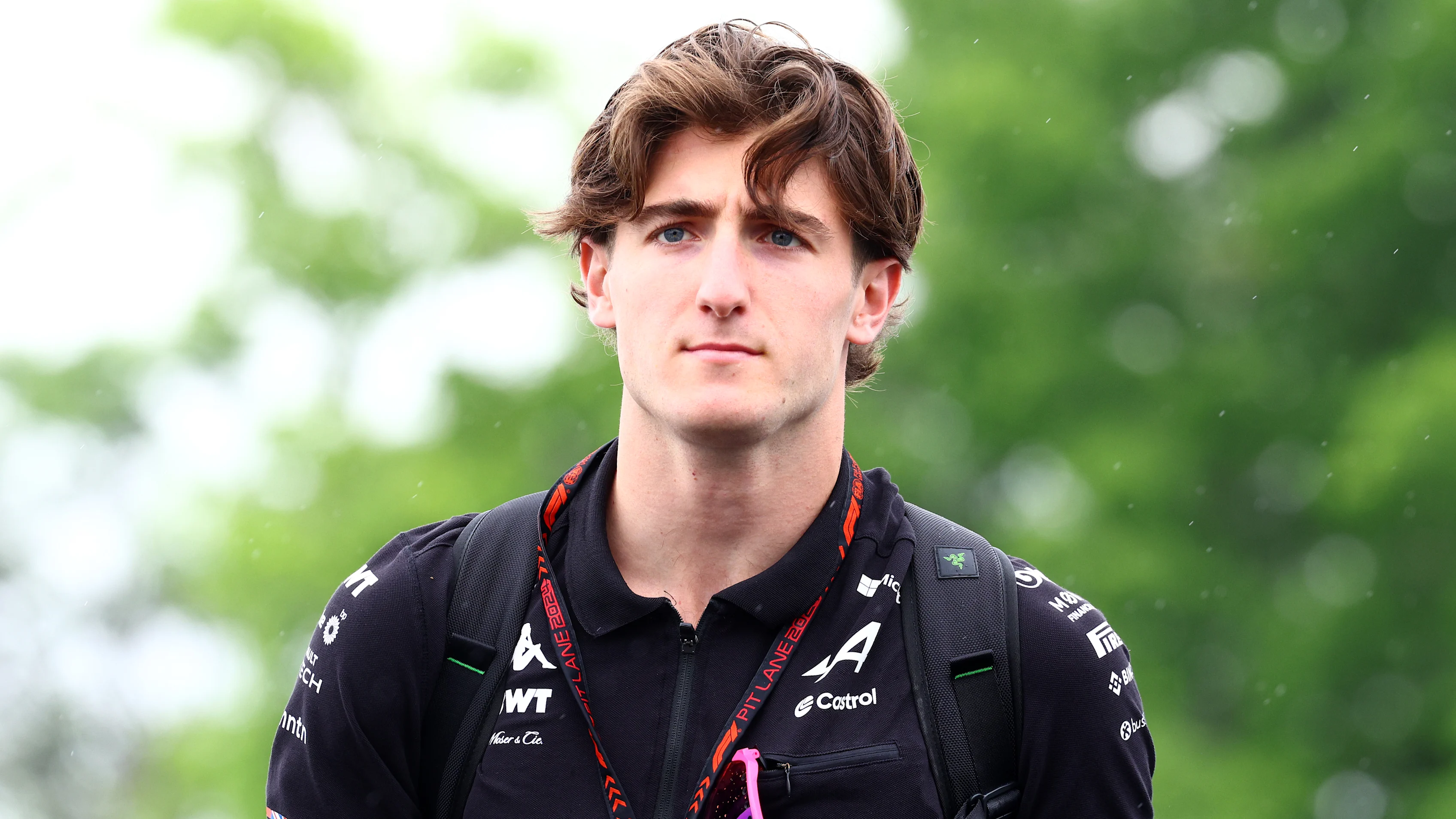MONTREAL, QUEBEC - JUNE 06: Jack Doohan of Australia and Alpine F1 arrives in the Paddock during