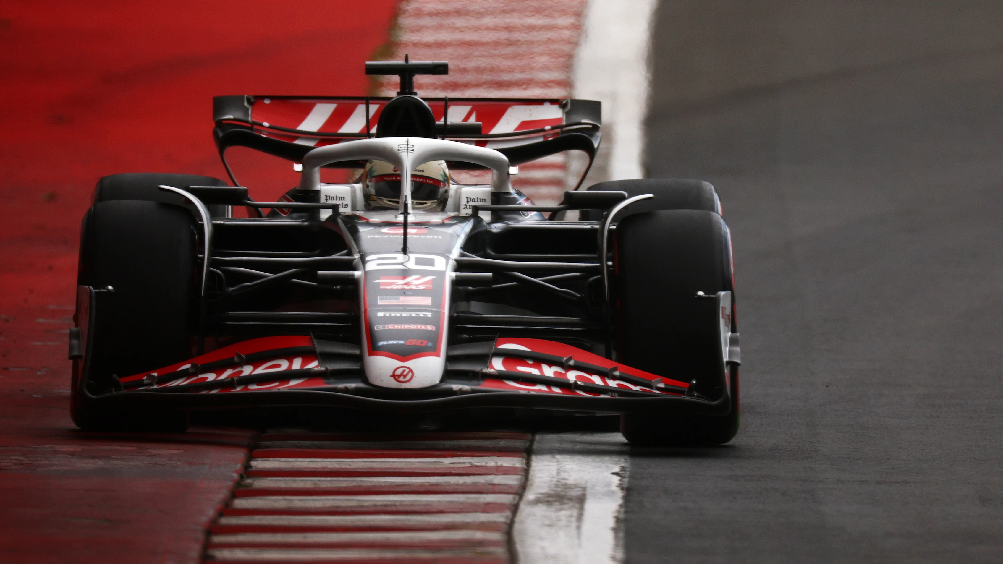 MONTREAL, QUEBEC - JUNE 08: Kevin Magnussen of Denmark driving the (20) Haas F1 VF-24 Ferrari on
