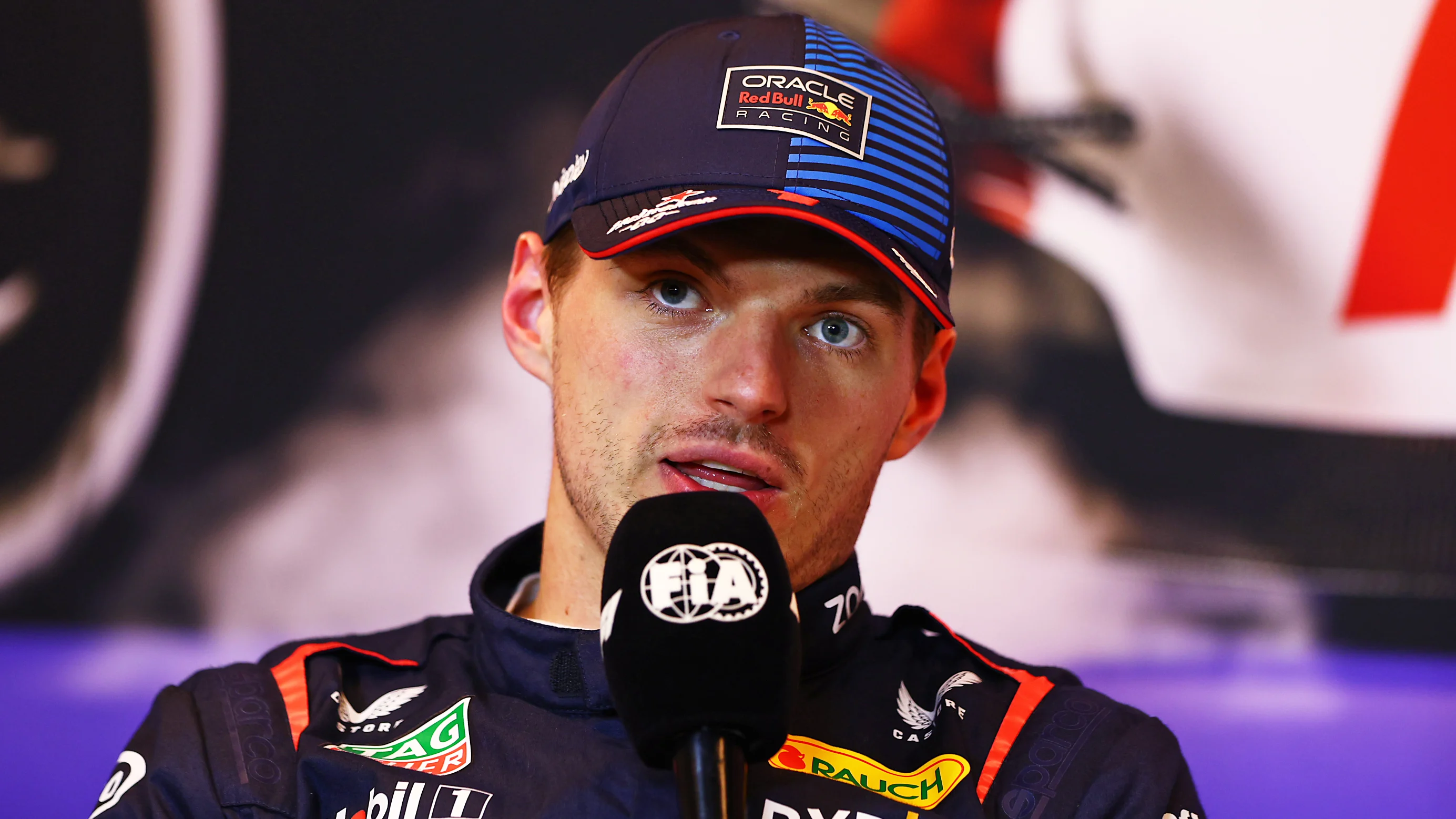 MONTREAL, QUEBEC - JUNE 08: Second placed qualifier Max Verstappen of the Netherlands and Oracle