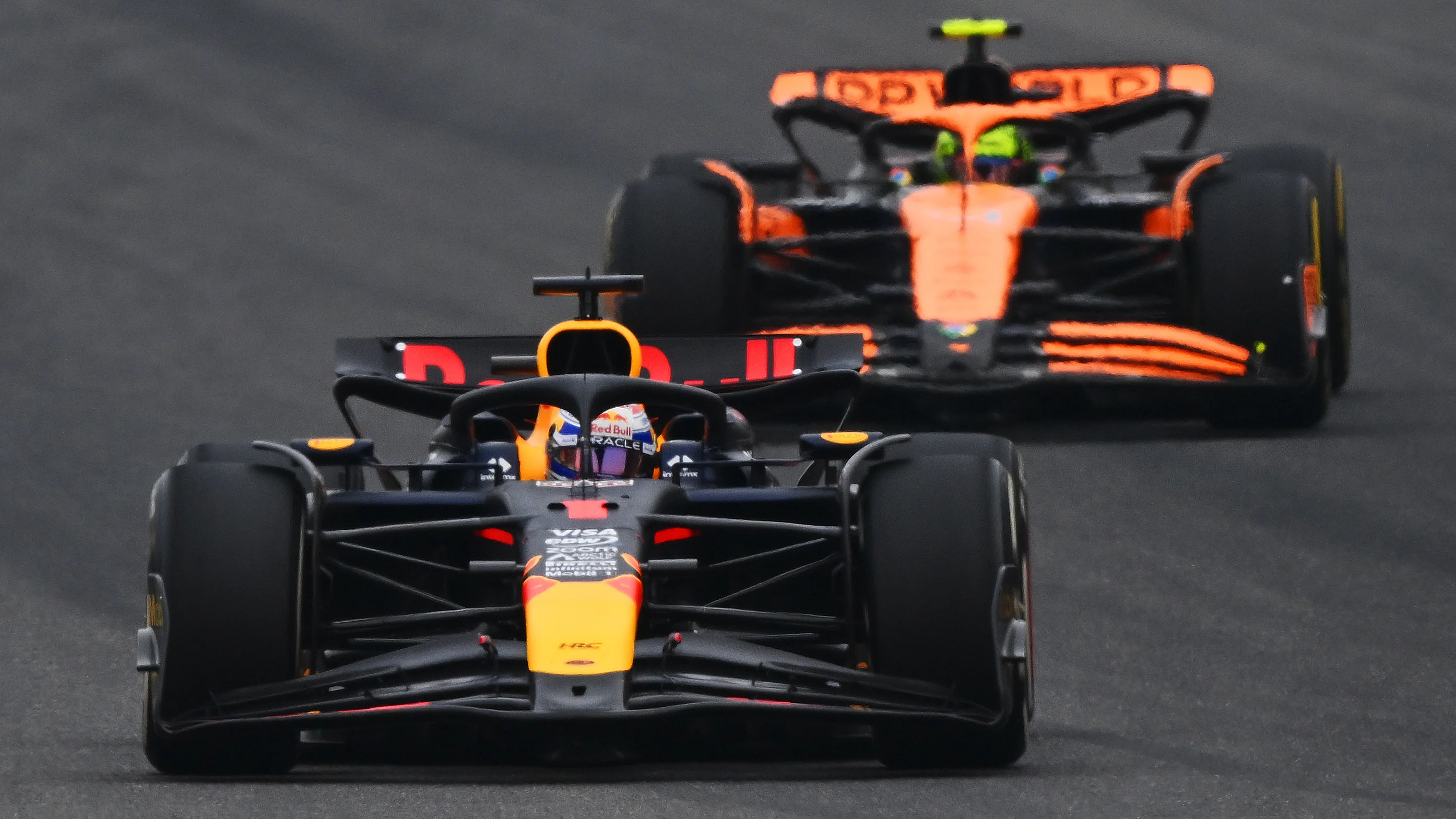 SHANGHAI, CHINA - APRIL 21: Max Verstappen of the Netherlands driving the (1) Oracle Red Bull