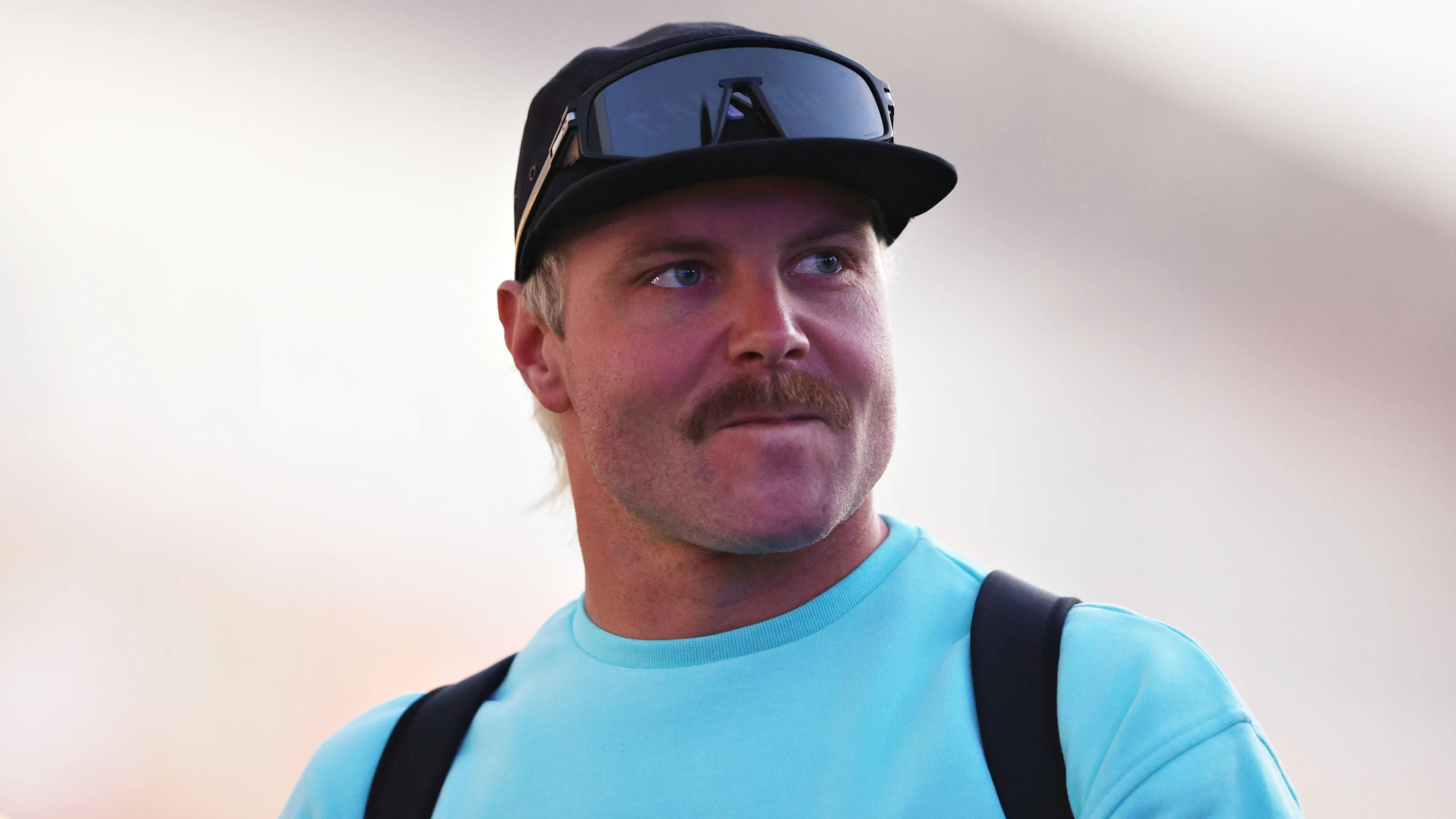 LAS VEGAS, NEVADA - NOVEMBER 20: Valtteri Bottas of Finland and Stake F1 Team Kick Sauber walks in