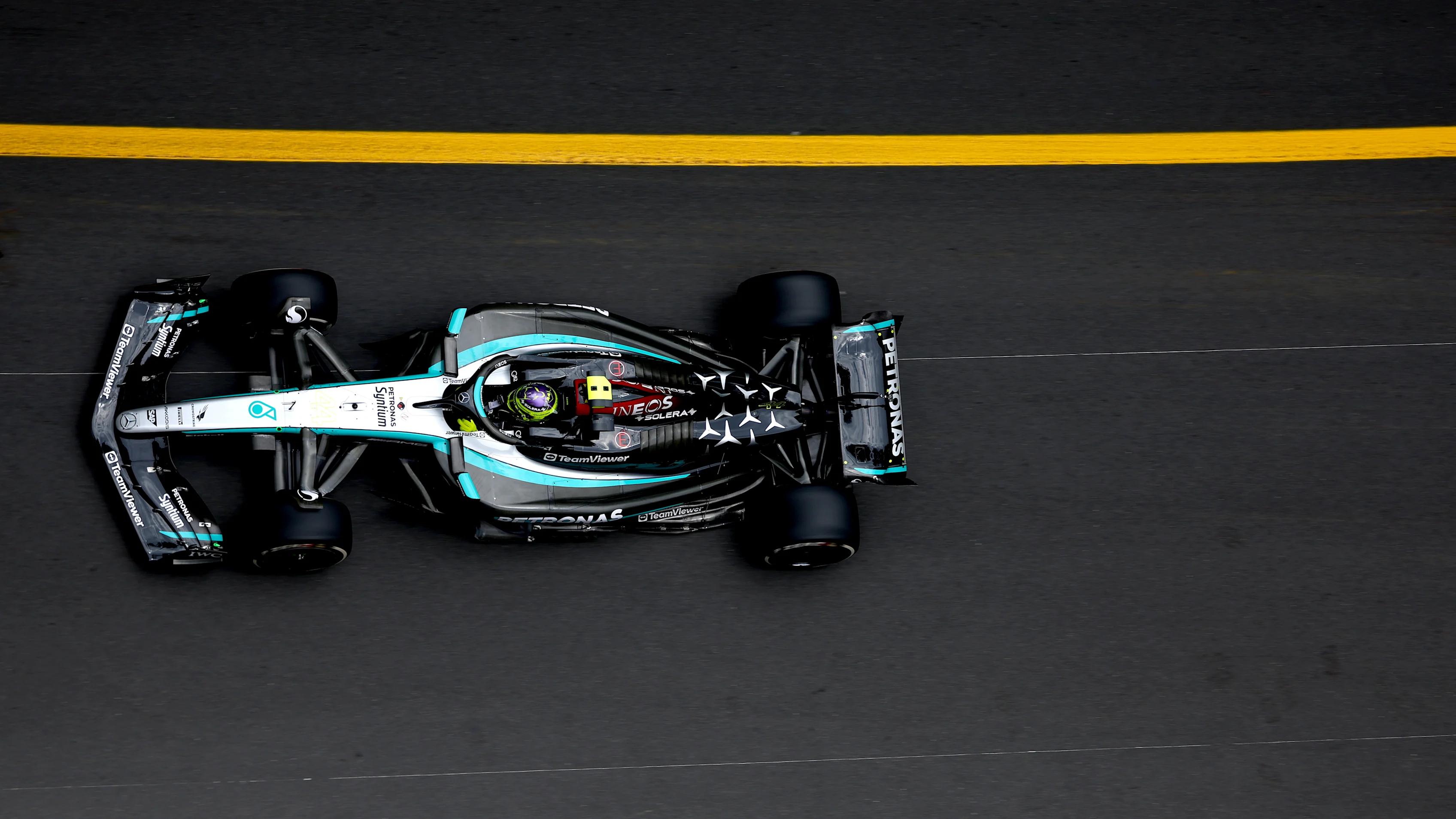 MONTE-CARLO, MONACO - MAY 24: Lewis Hamilton of Great Britain driving the (44) Mercedes AMG