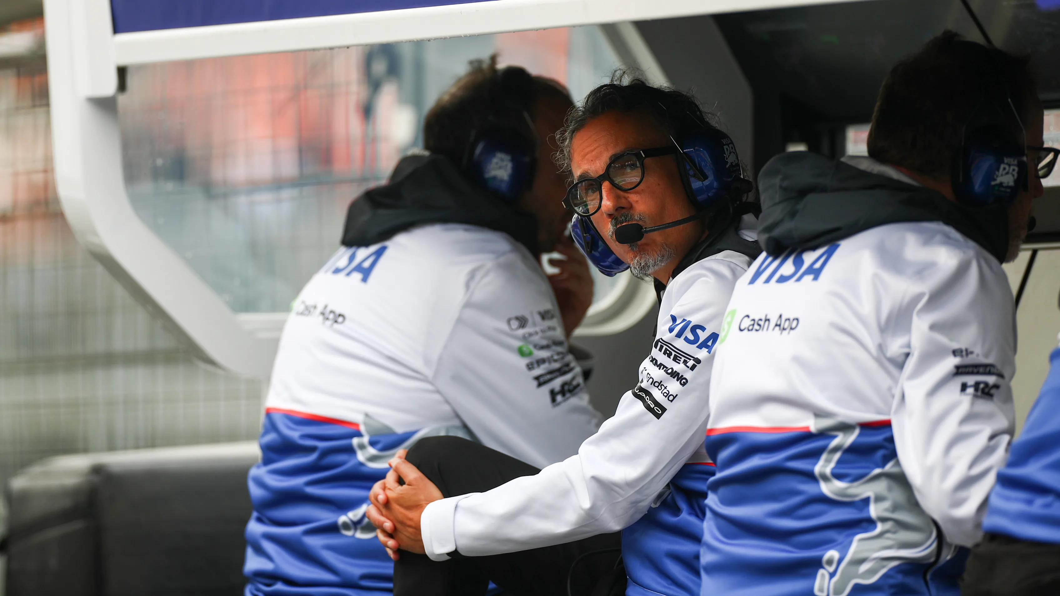 ZANDVOORT, NETHERLANDS - AUGUST 24: Laurent Mekies Team Principal of Visa Cash App RB during
