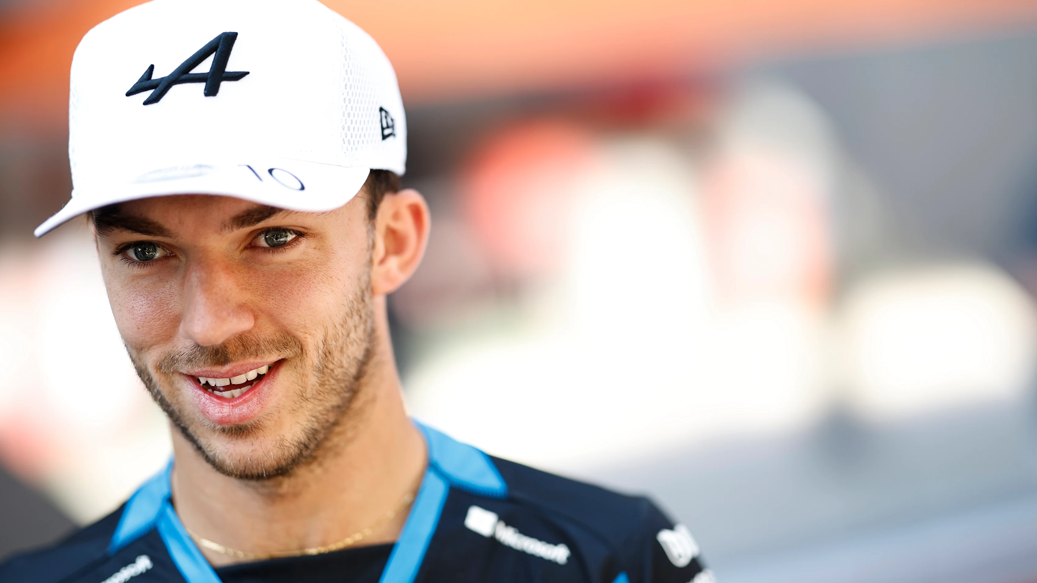 AUSTIN, TEXAS - OCTOBER 17: Pierre Gasly of France and Alpine F1 looks on in the Paddock during