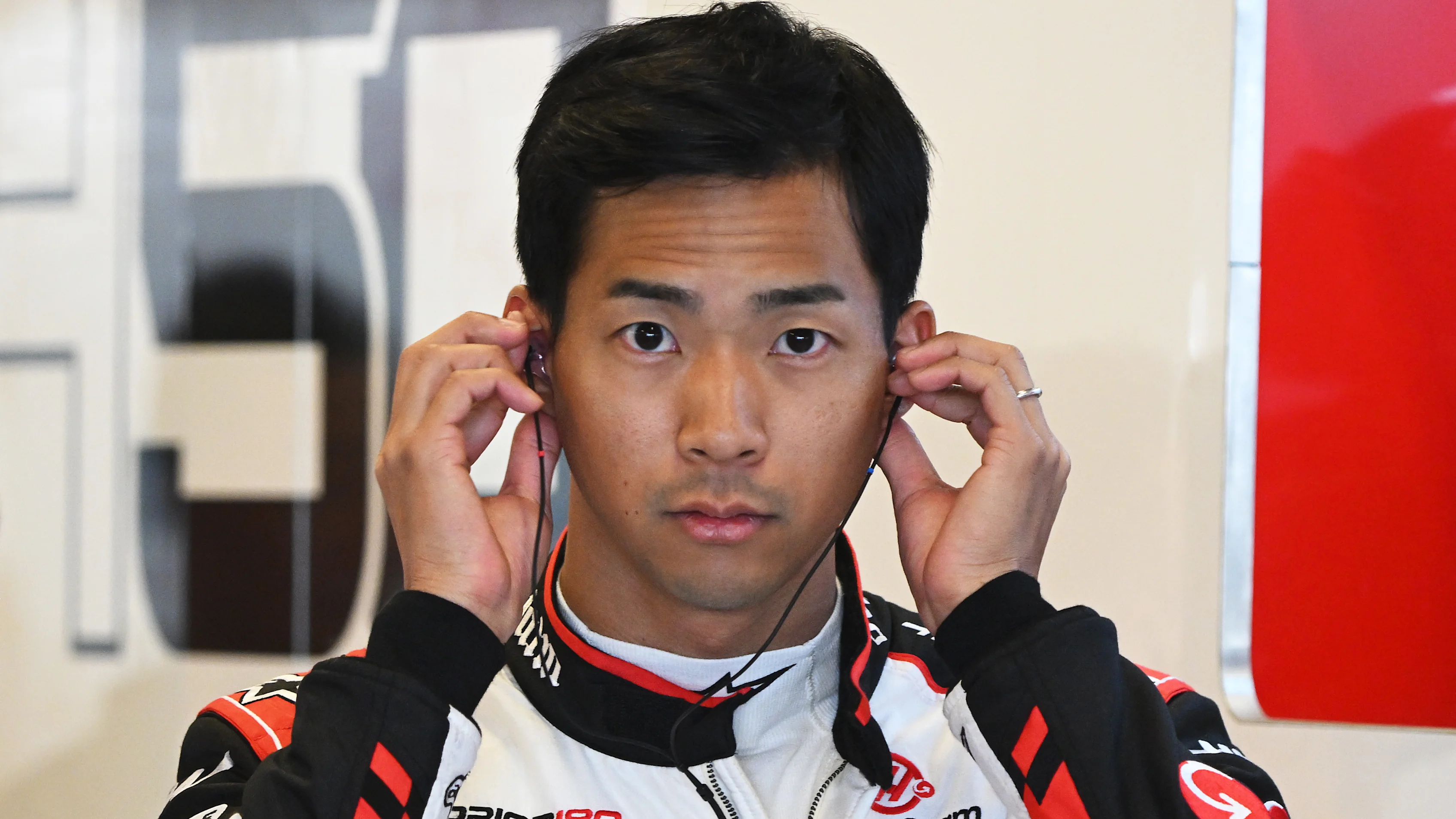 ABU DHABI, UNITED ARAB EMIRATES - DECEMBER 10: Rio Hirakawa of Japan and Haas F1 prepares to drive