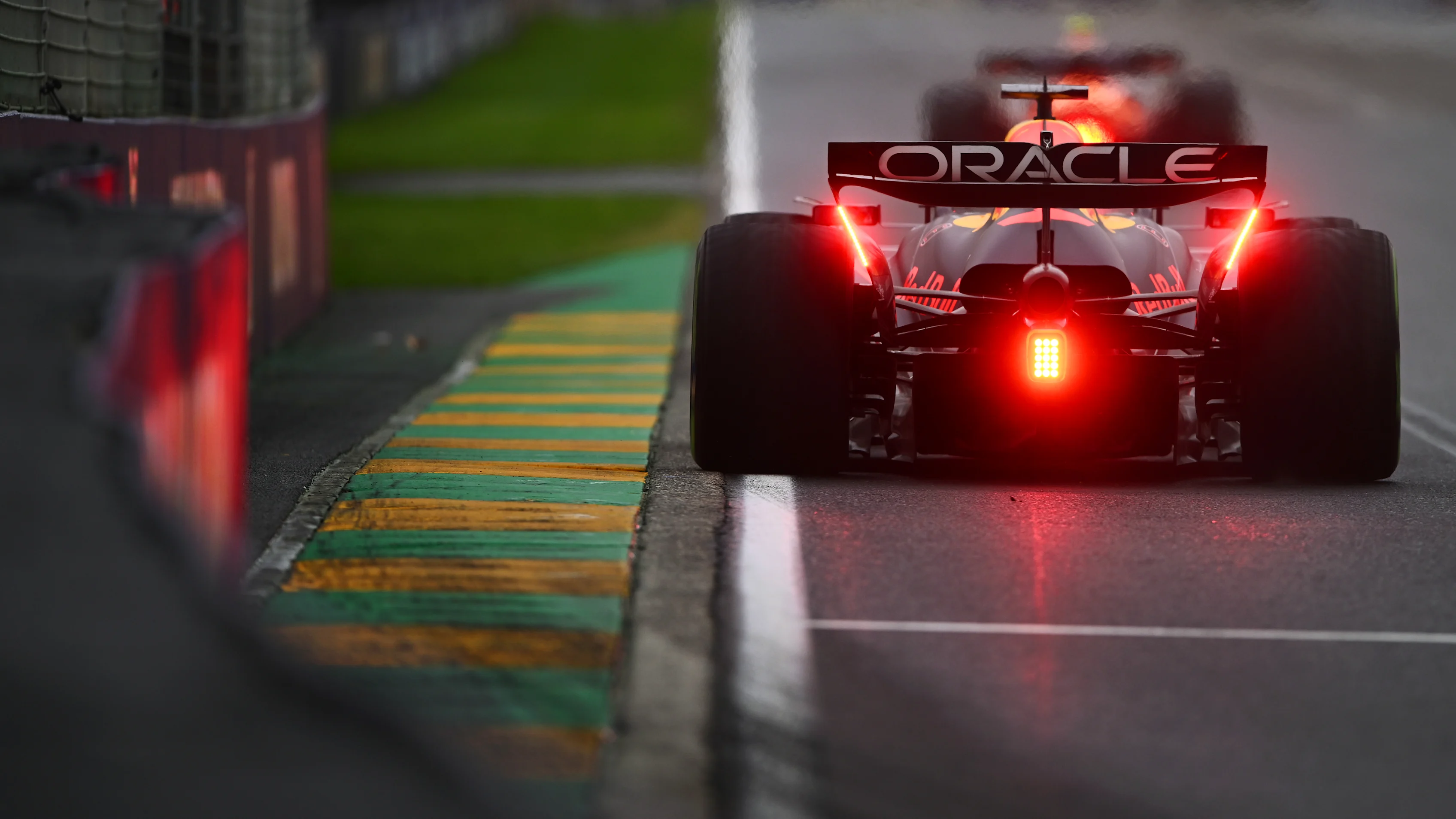 MELBOURNE, AUSTRALIA - MARCH 16: Max Verstappen of the Netherlands driving the (1) Oracle Red Bull