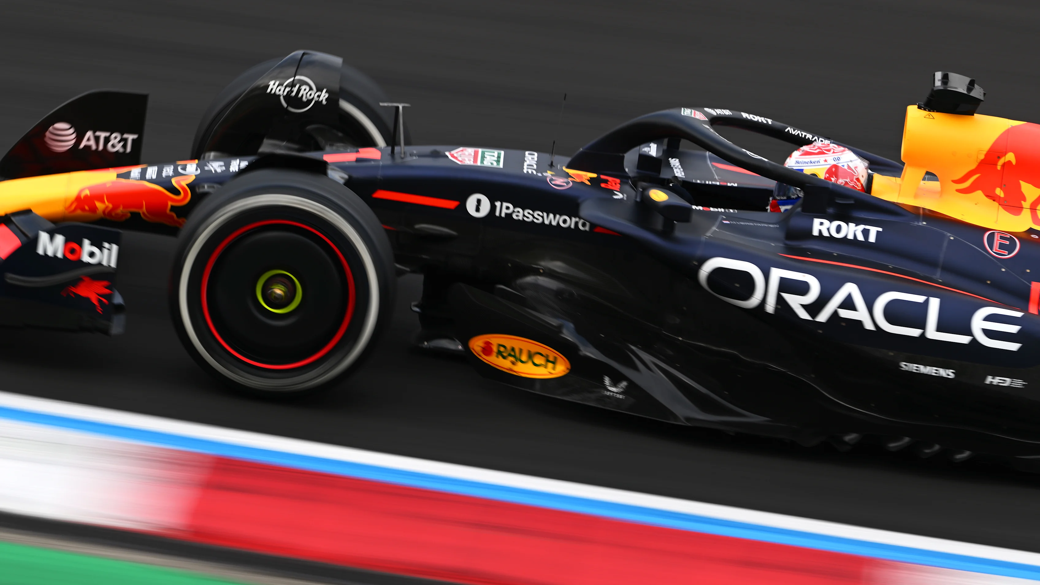 SHANGHAI, CHINA - MARCH 23: Max Verstappen of the Netherlands driving the (1) Oracle Red Bull