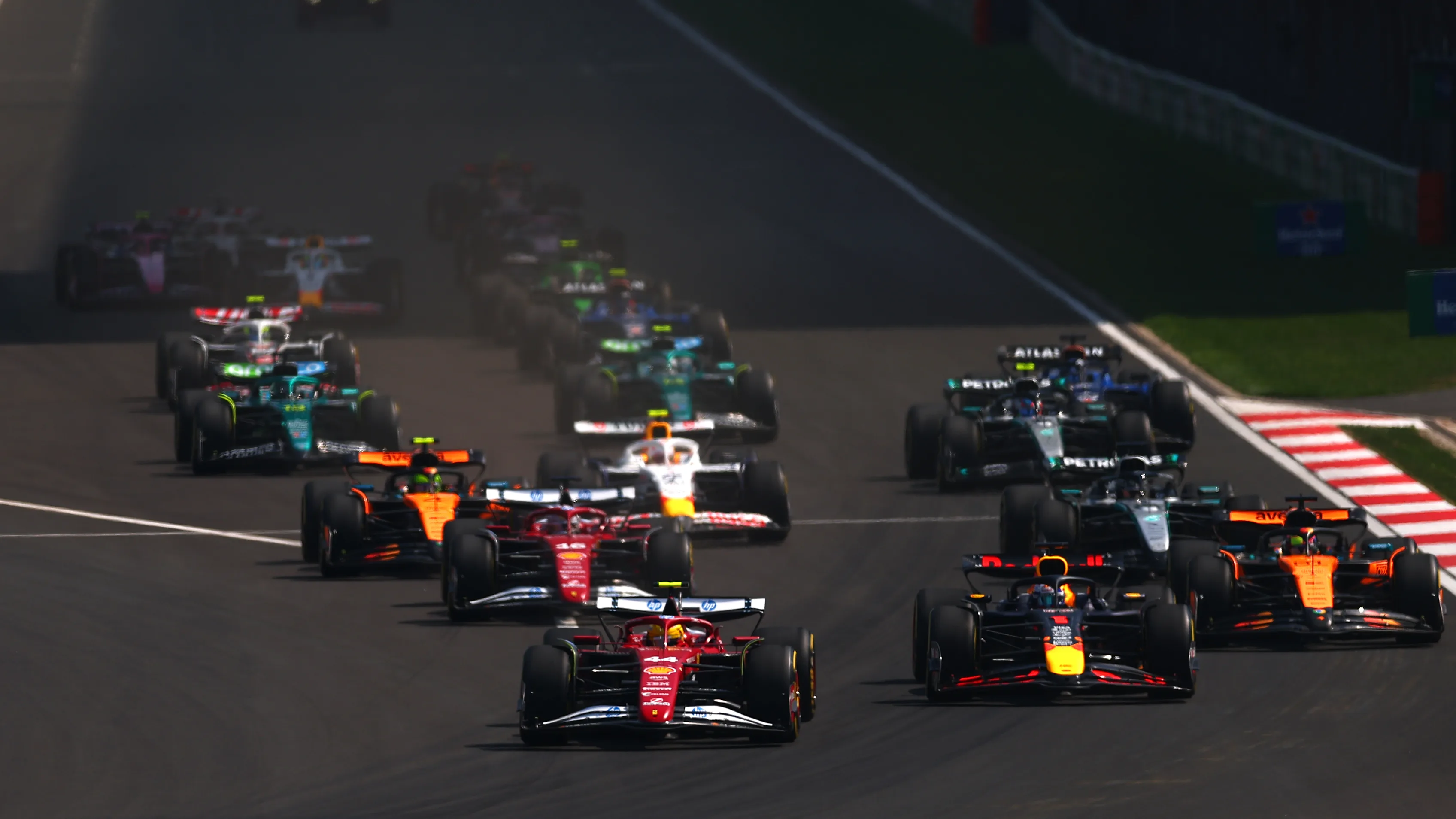 SHANGHAI, CHINA - MARCH 22: Lewis Hamilton of Great Britain driving the (44) Scuderia Ferrari SF-25