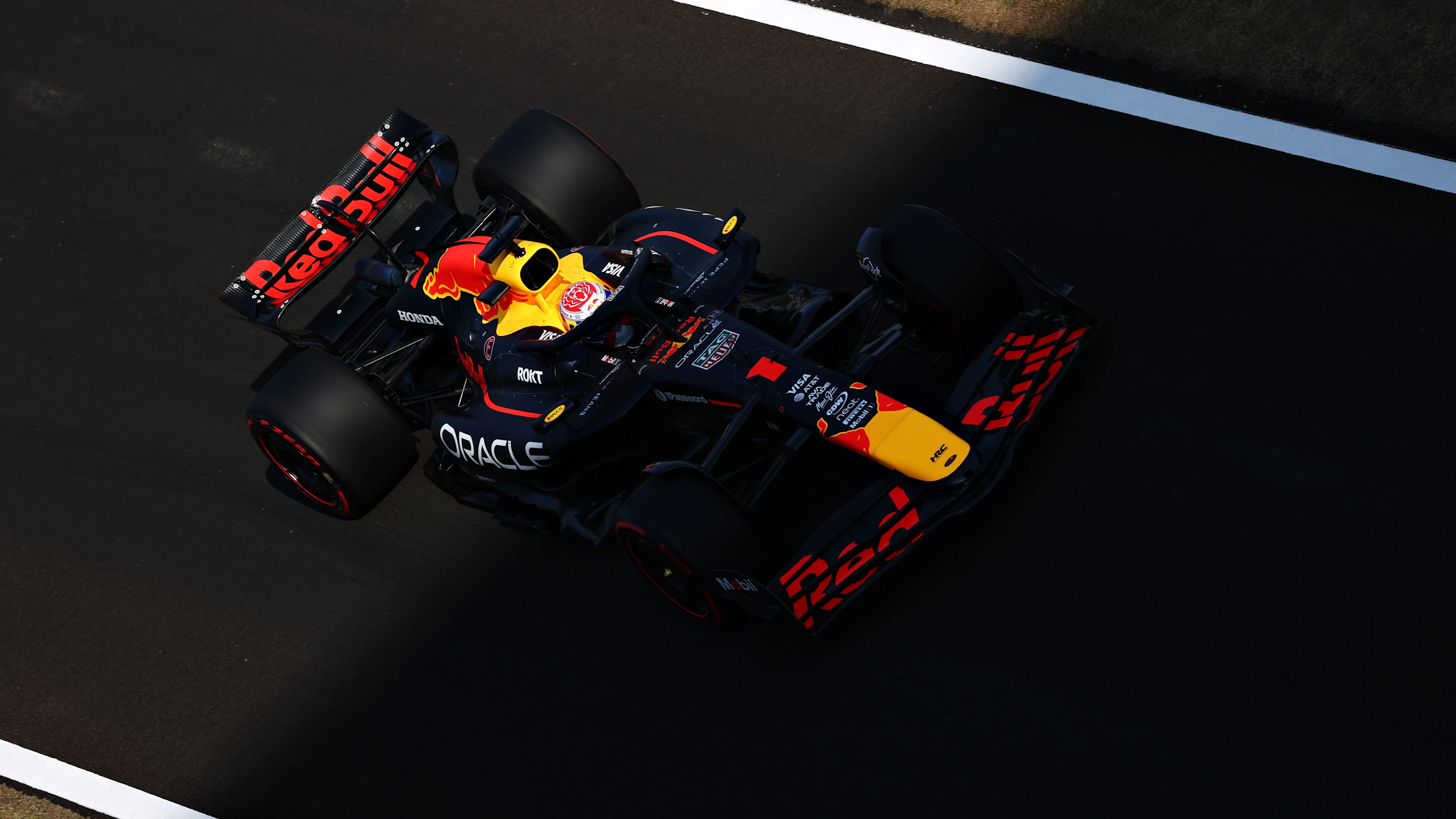 SHANGHAI, CHINA - MARCH 22: Max Verstappen of the Netherlands driving the (1) Oracle Red Bull