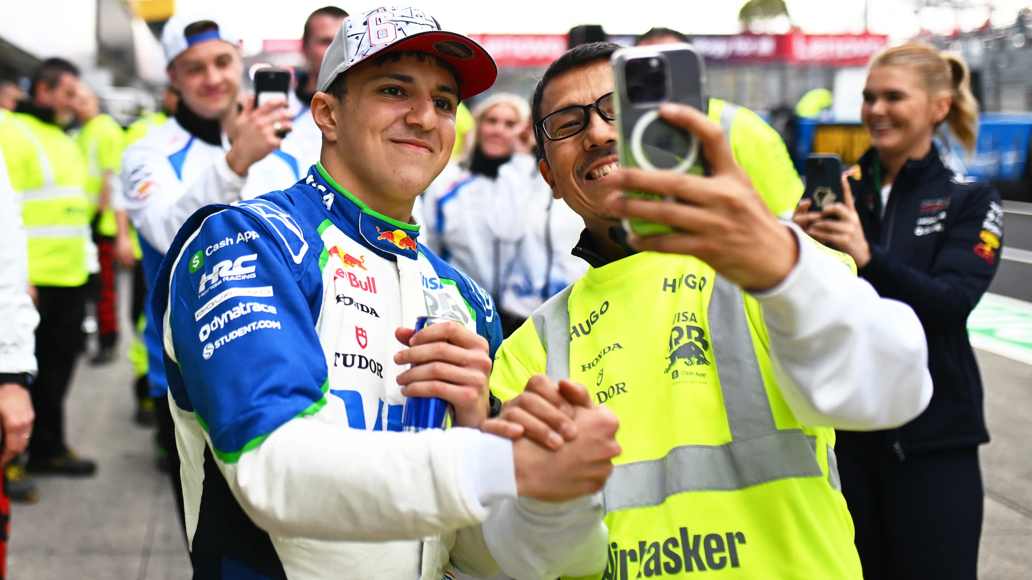 SUZUKA, JAPAN - APRIL 06: Eighth placed Isack Hadjar of France and Visa Cash App Racing Bulls