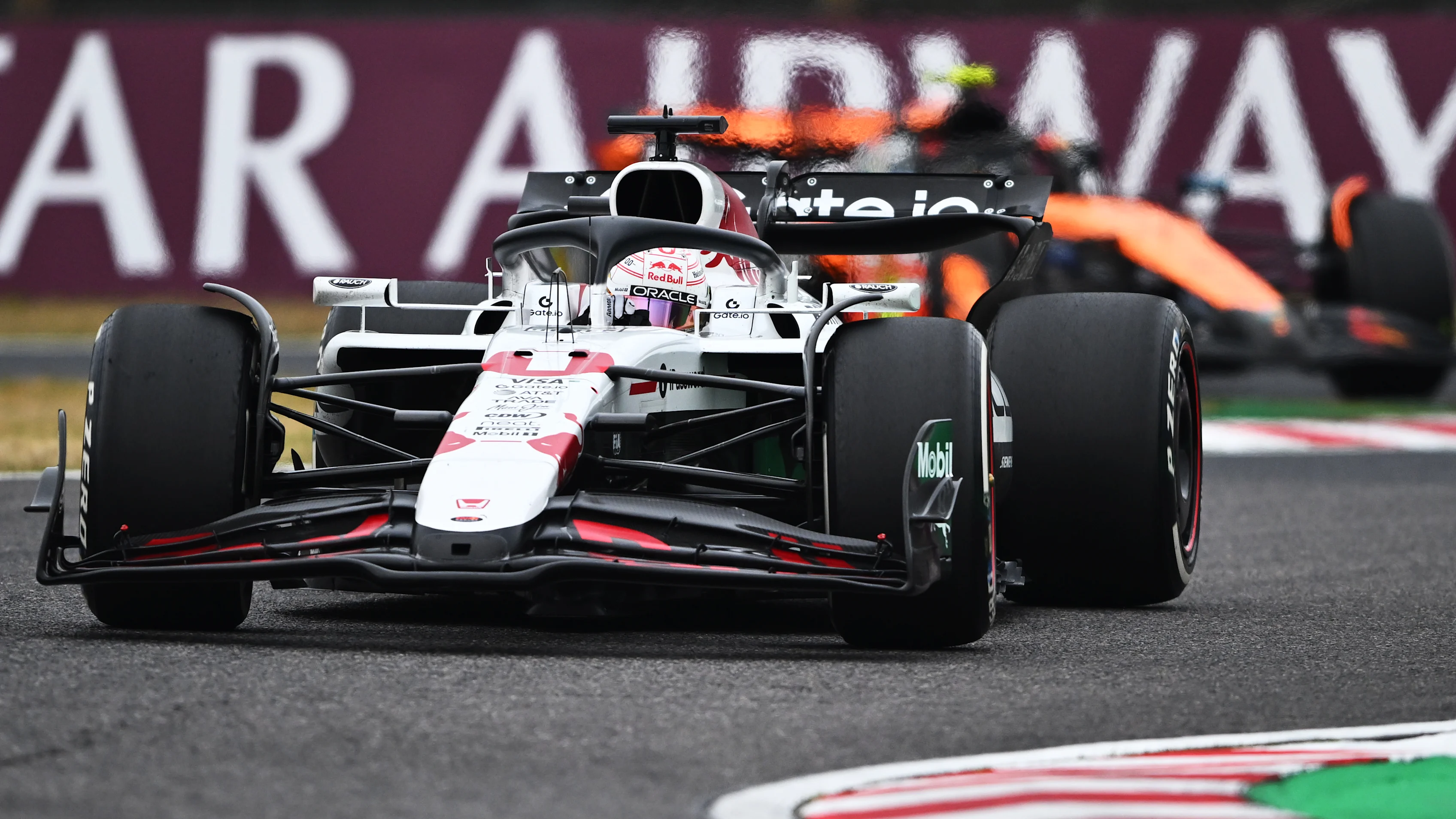 SUZUKA, JAPAN - APRIL 06: Max Verstappen of the Netherlands driving the (1) Oracle Red Bull Racing