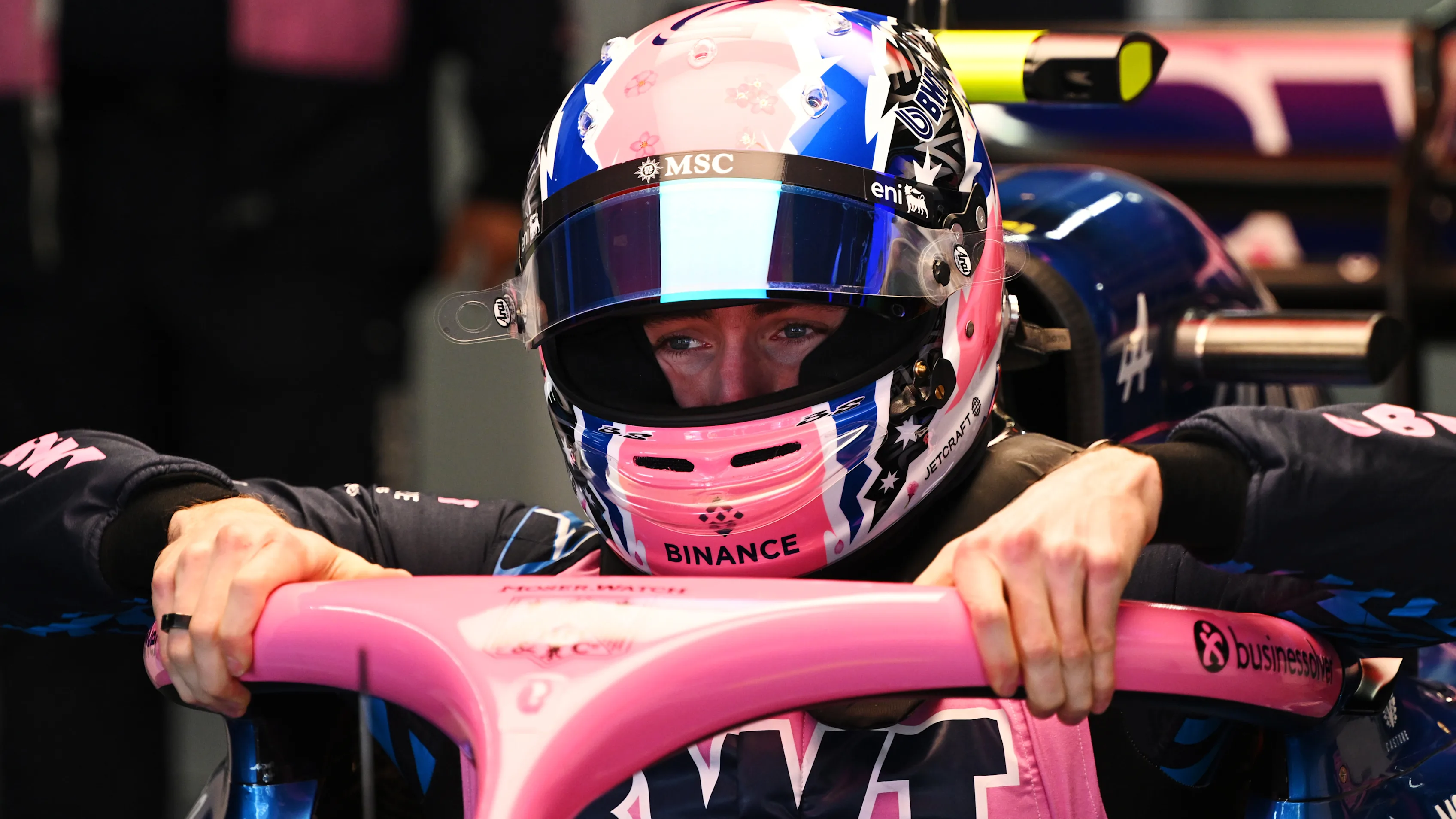 SUZUKA, JAPAN - APRIL 05: Jack Doohan of Australia and Alpine F1 prepares to drive during final